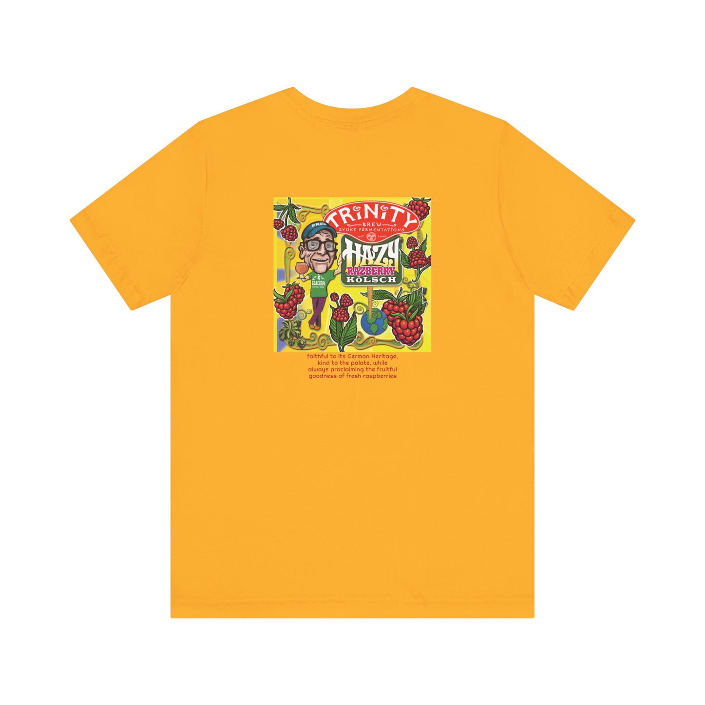 TRiNiTY Hazy Razberry Kolsch - Unisex Jersey Short Sleeve Tee