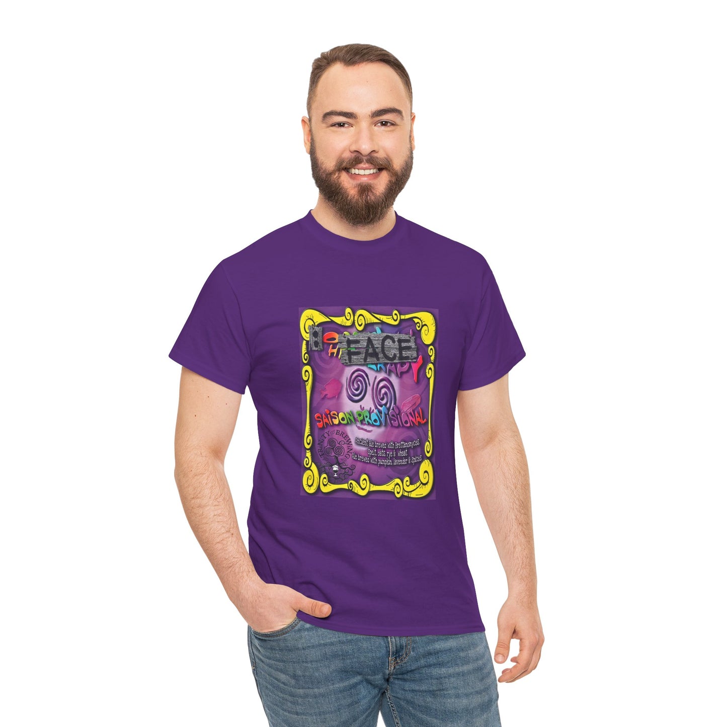TRiNiTY Oh Face! - Unisex Heavy Cotton Tee
