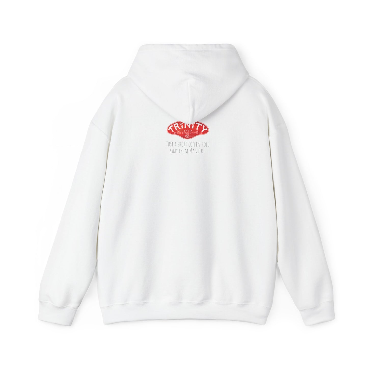 TRiNiTY Emma's Coffin Pumpkin Ale - Unisex Heavy Blend™ Hooded Sweatshirt