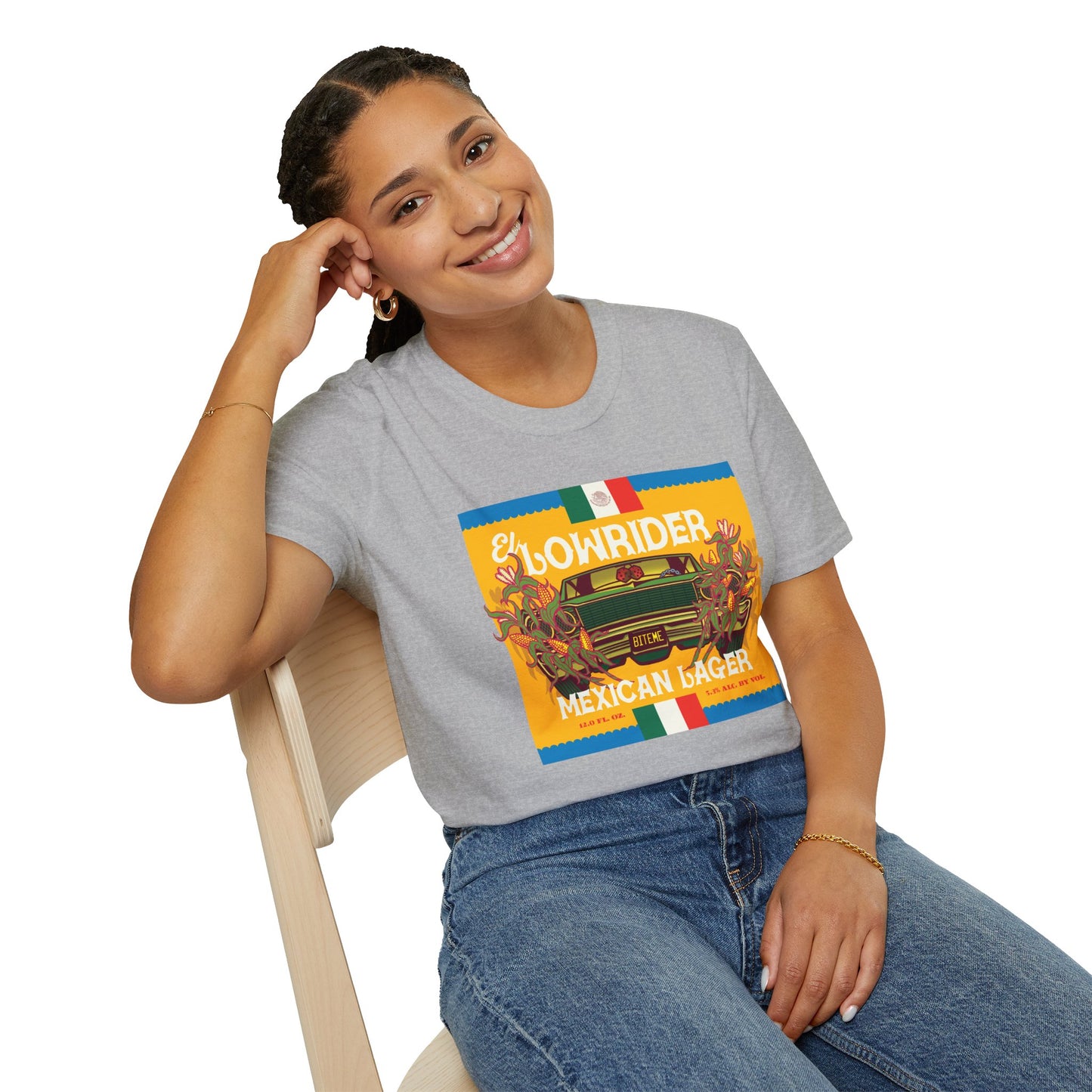 TRiNiTY Lowrider Mexican Lager - Unisex Softstyle T-Shirt