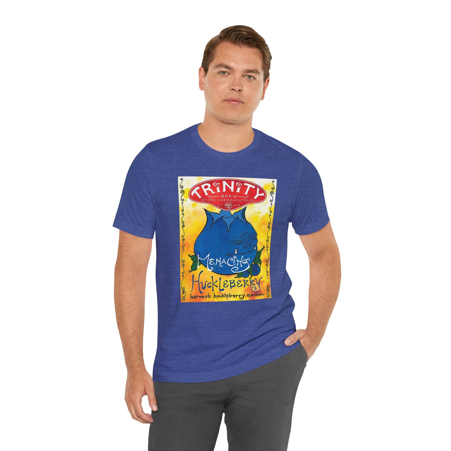 Menacing Huckleberry Short Sleeve Tee