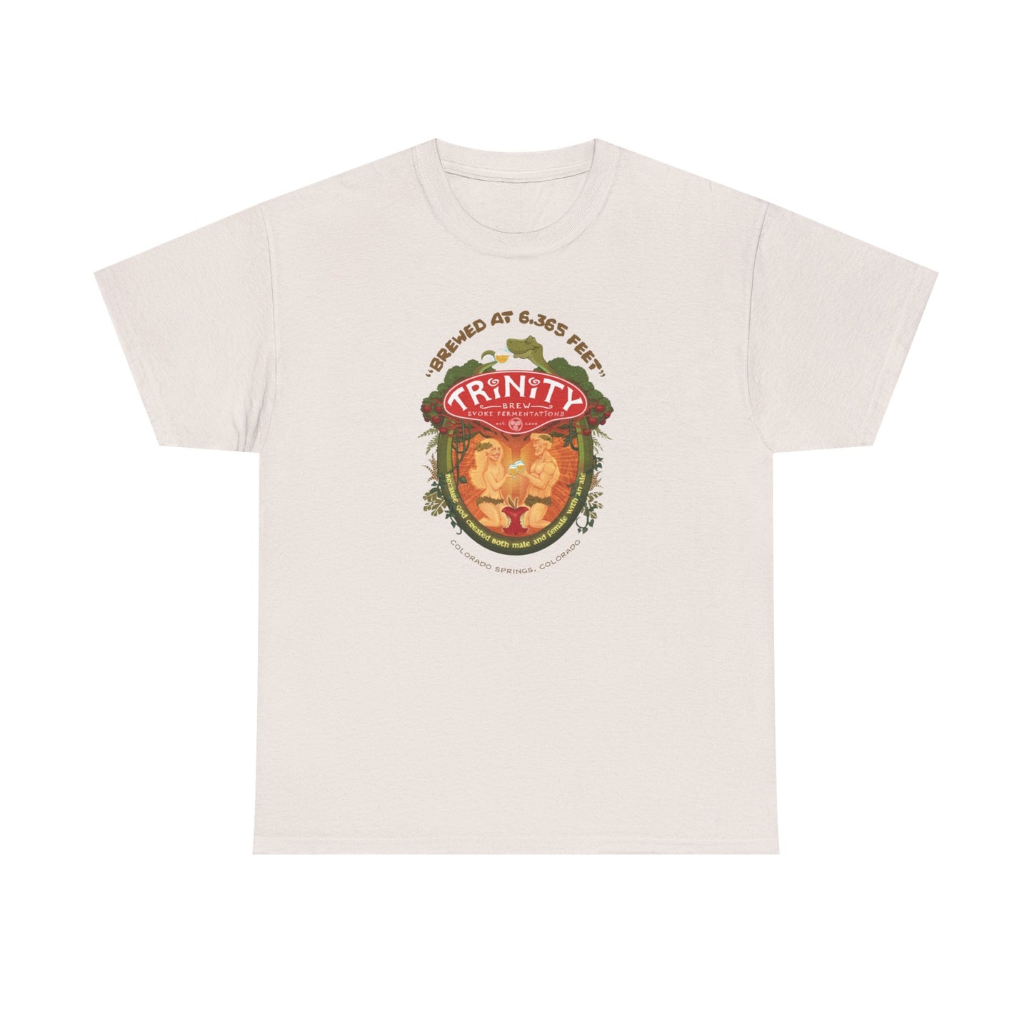 TRiNiTY Adam & Eve Ale (Lighter Colors) - Unisex Heavy Cotton Tee