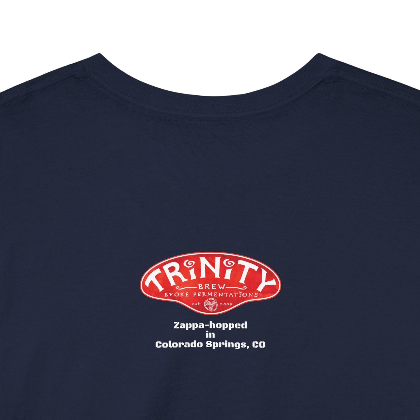 TRiNiTY Coupla' Quarts Hazy IPA (White Print) - Unisex Heavy Cotton Tee