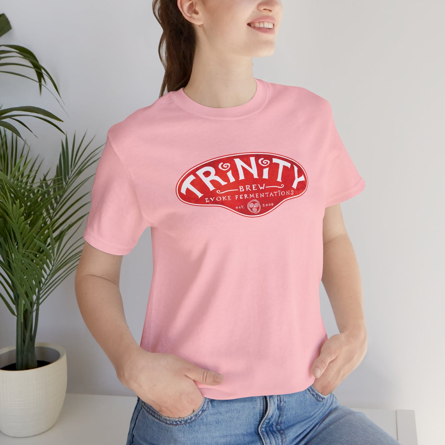 TRiNiTY Hazy Razberry Kolsch - Unisex Jersey Short Sleeve Tee