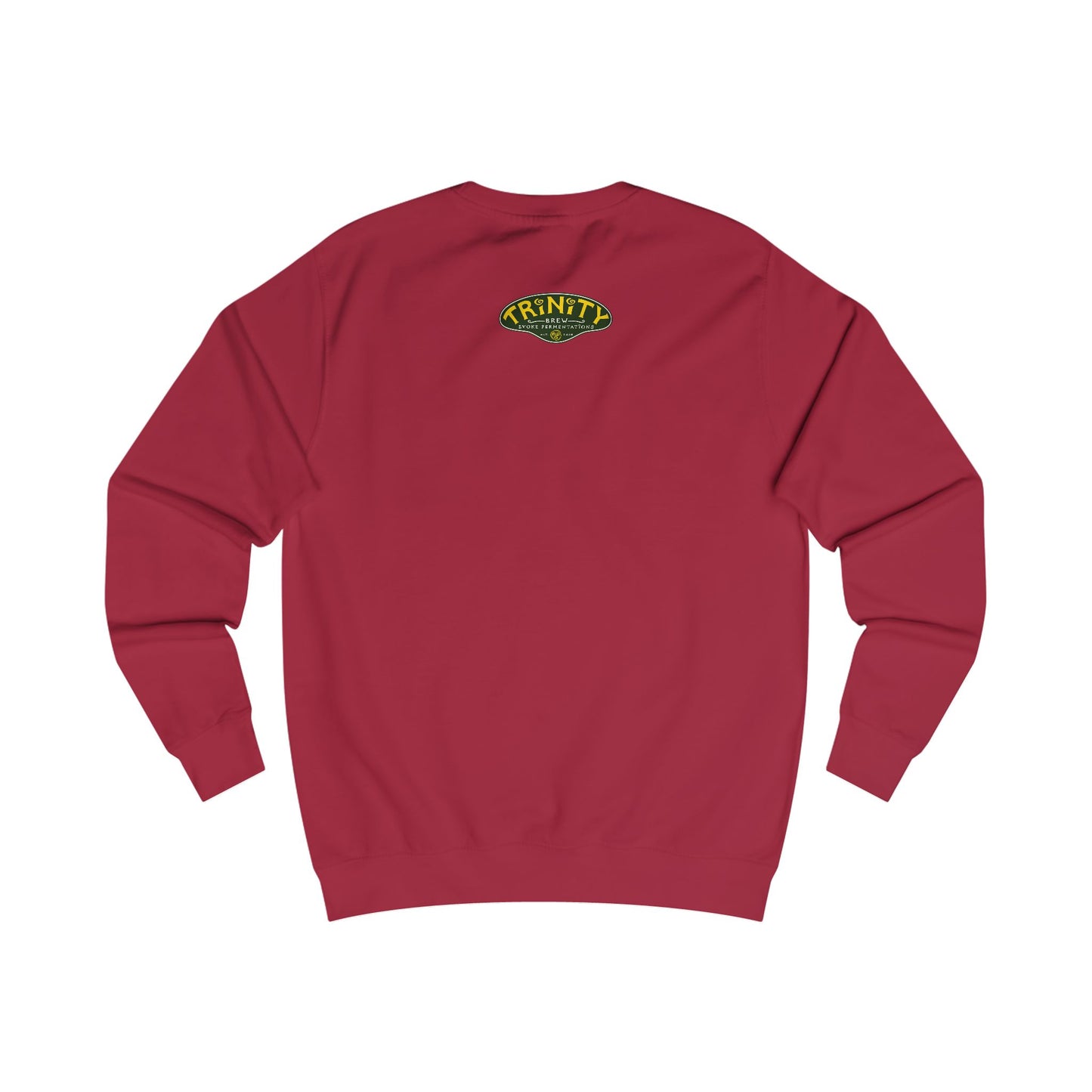 TRiNiTY Adam & Eve Ale with Text - Men's Sweatshirt