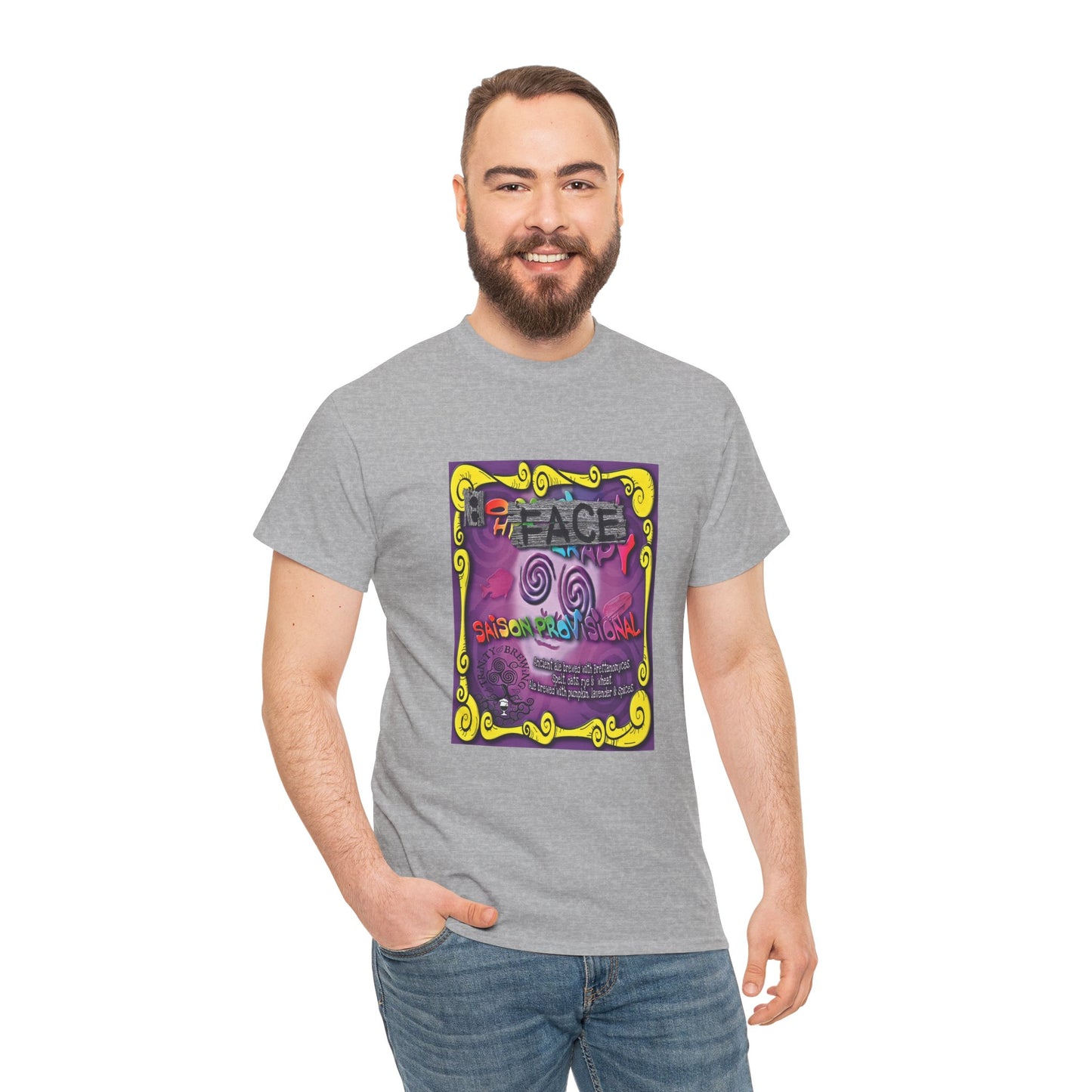 TRiNiTY Oh Face! - Unisex Heavy Cotton Tee
