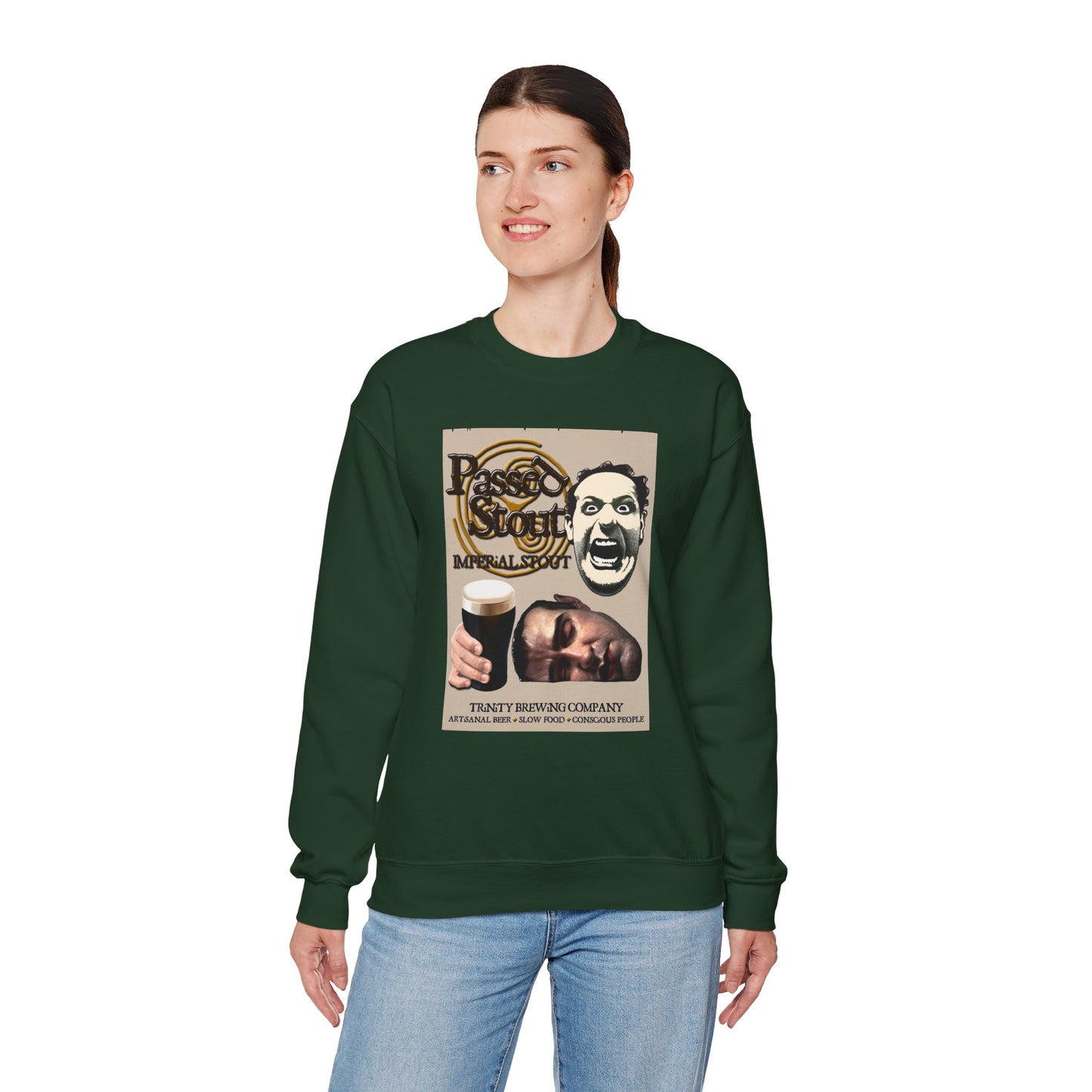 TRiNiTY Passed Stout Imperial Stout - Unisex Heavy Blend™ Crewneck Sweatshirt