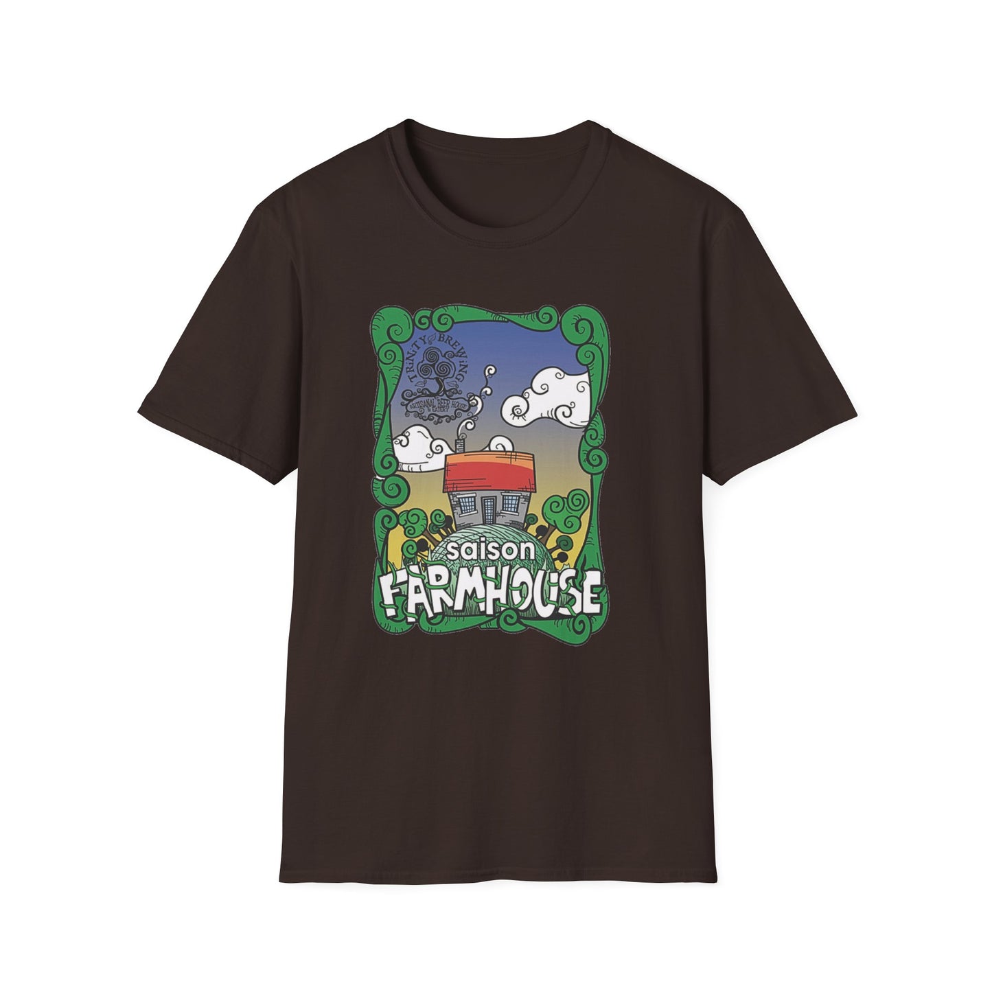 TRiNiTY Farmhouse Saison (Darker Colors) - Unisex Softstyle T-Shirt