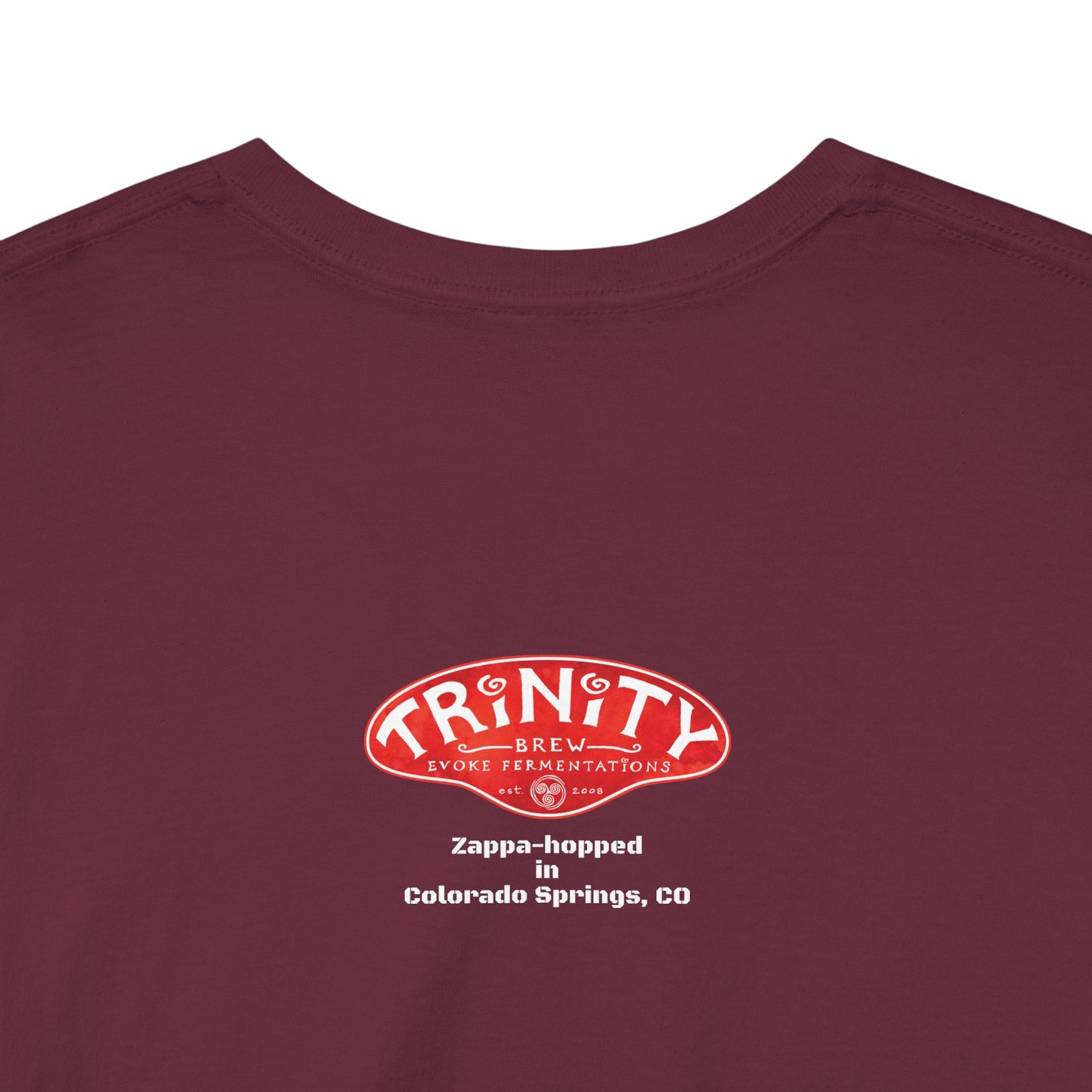 TRiNiTY Coupla' Quarts Hazy IPA (White Print) - Unisex Heavy Cotton Tee