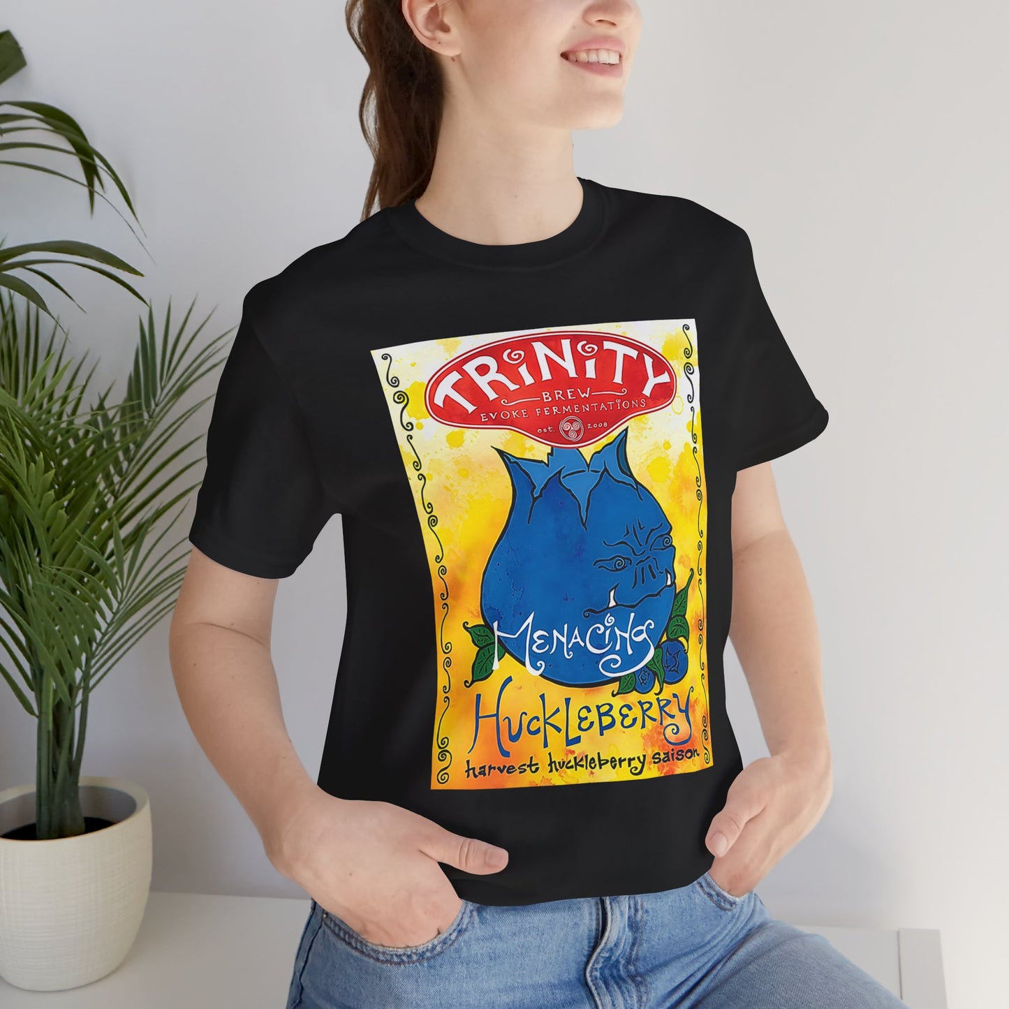 Menacing Huckleberry Short Sleeve Tee