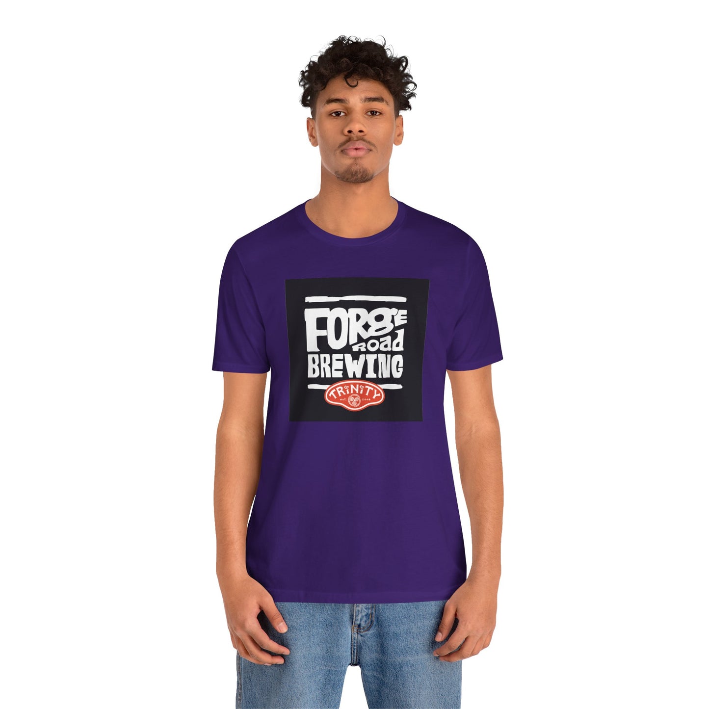 T2 Forge Road Brewery - Unisex Jersey Short Sleeve Tee