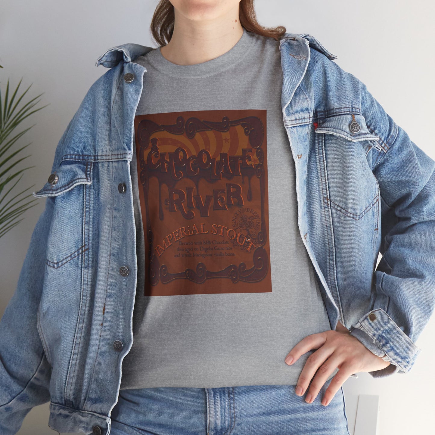 TRiNiTY Chocolate River - Unisex Heavy Cotton Tee