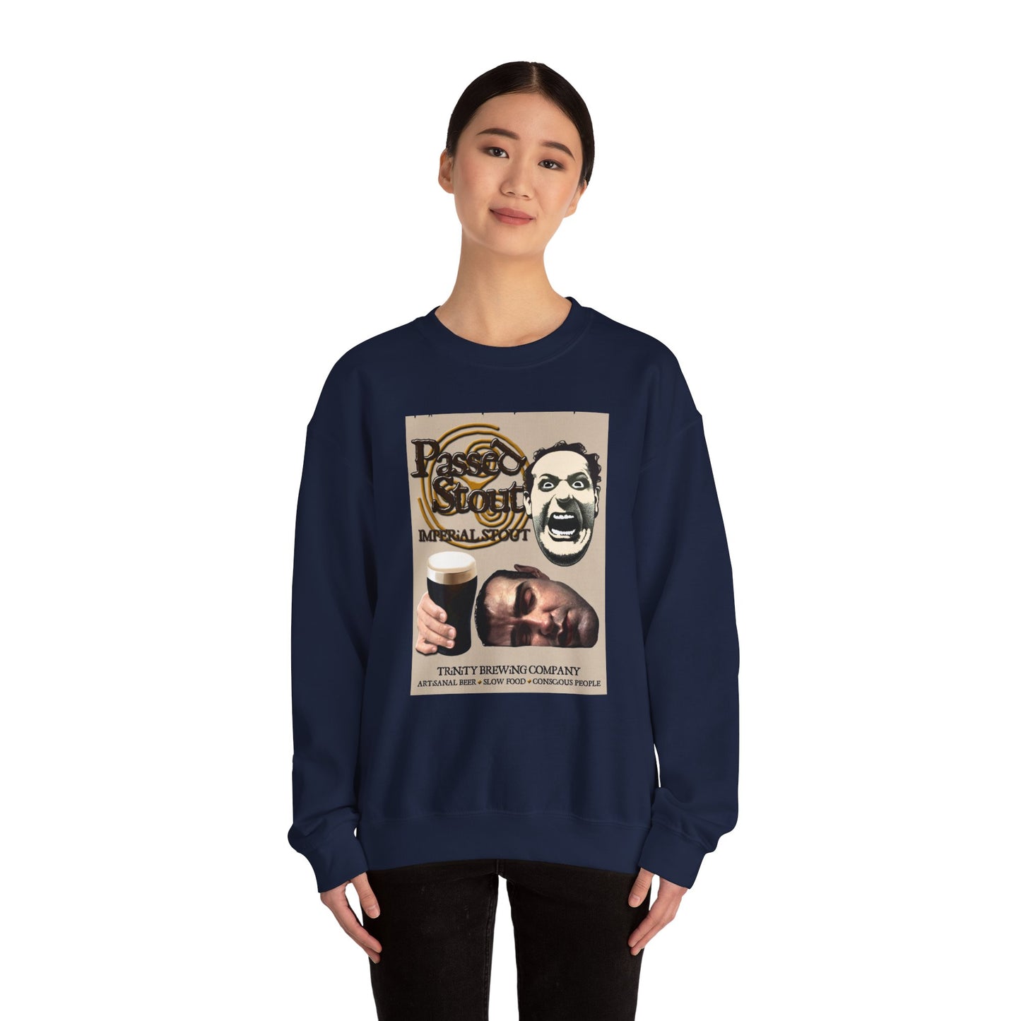 TRiNiTY Passed Stout Imperial Stout - Unisex Heavy Blend™ Crewneck Sweatshirt