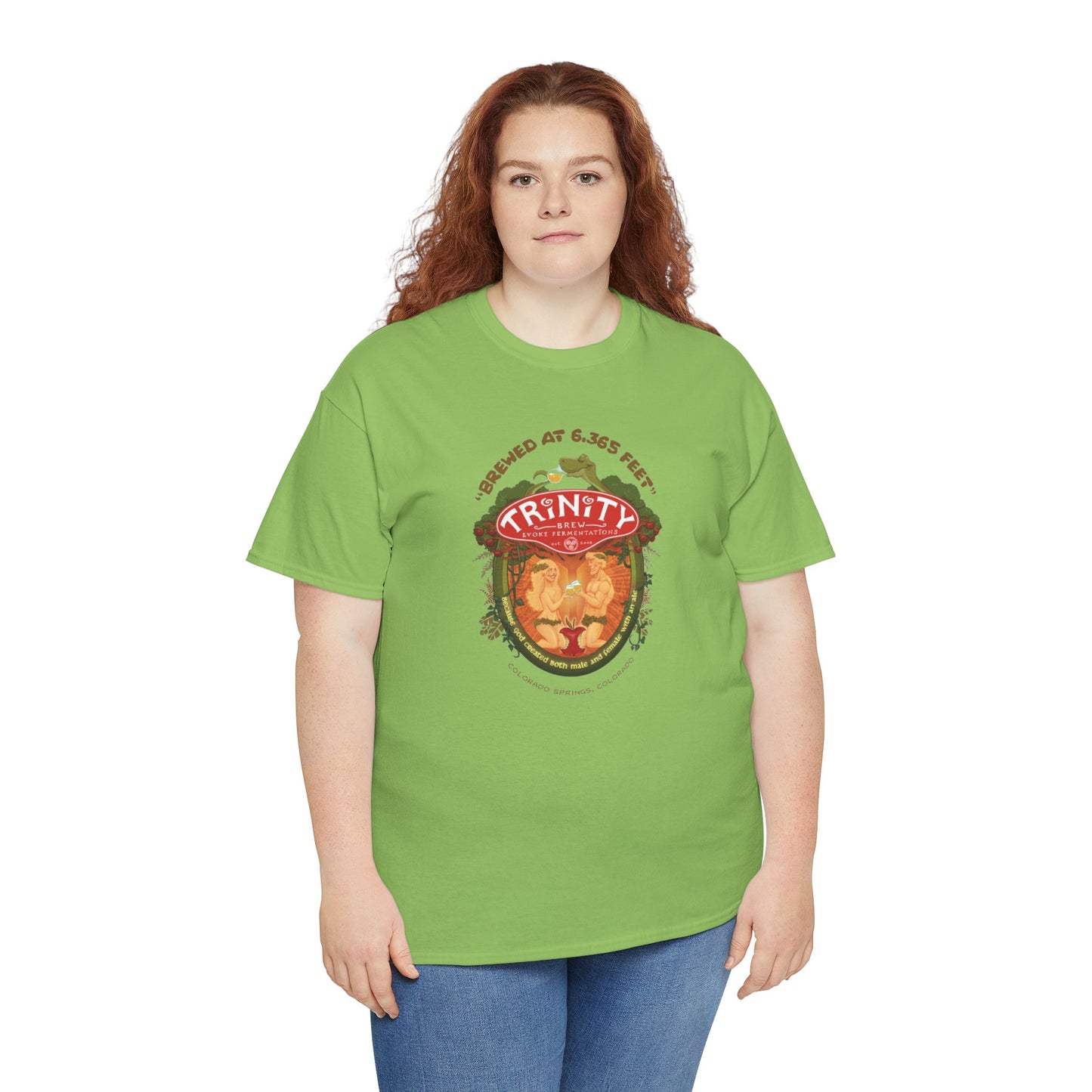 TRiNiTY Adam & Eve Ale (Lighter Colors) - Unisex Heavy Cotton Tee
