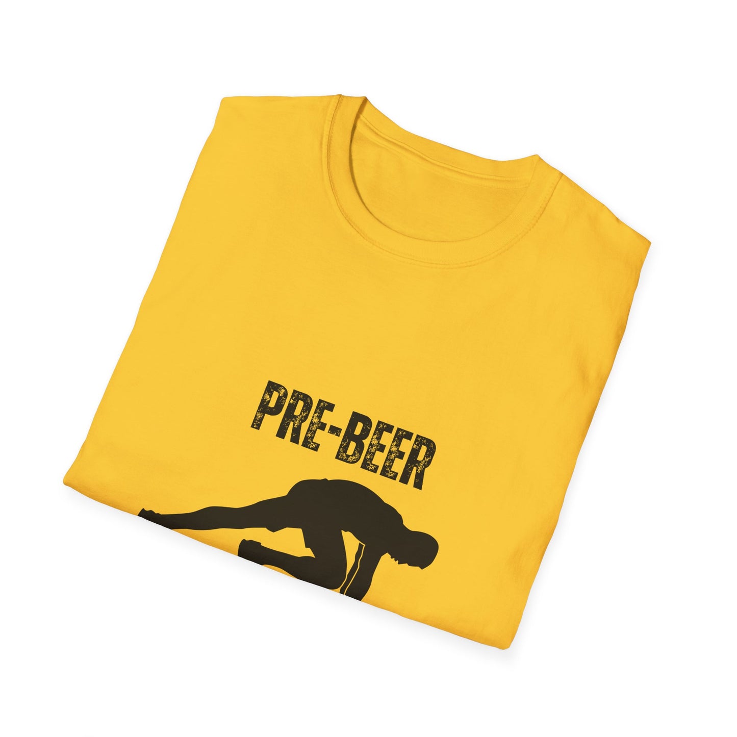 Pre-Beer Workout T-Shirt, Fun Fitness Tee, Unisex Athletic Shirt, Workout Clothing, Beer Lover's Gift, Gym Apparel