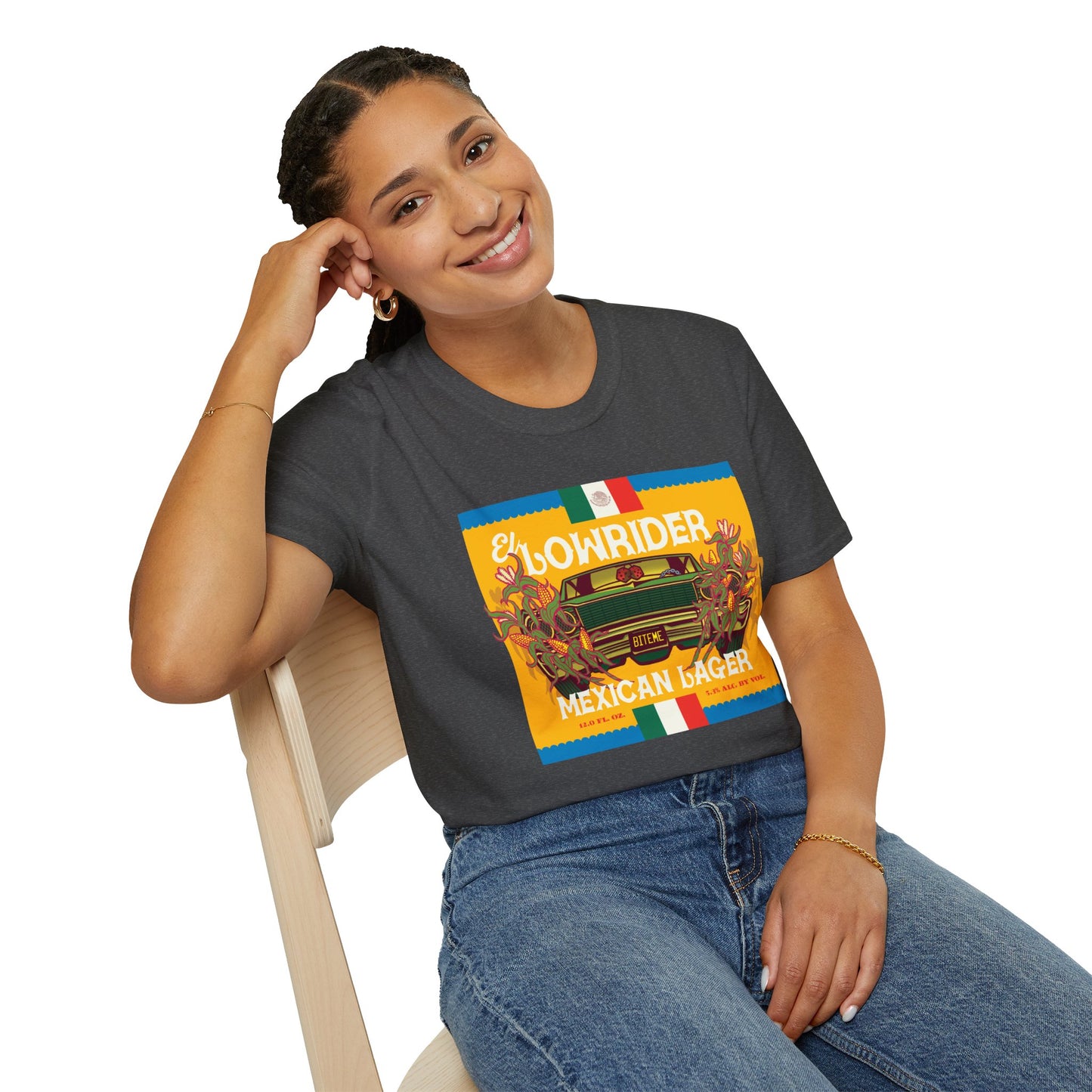 TRiNiTY Lowrider Mexican Lager - Unisex Softstyle T-Shirt