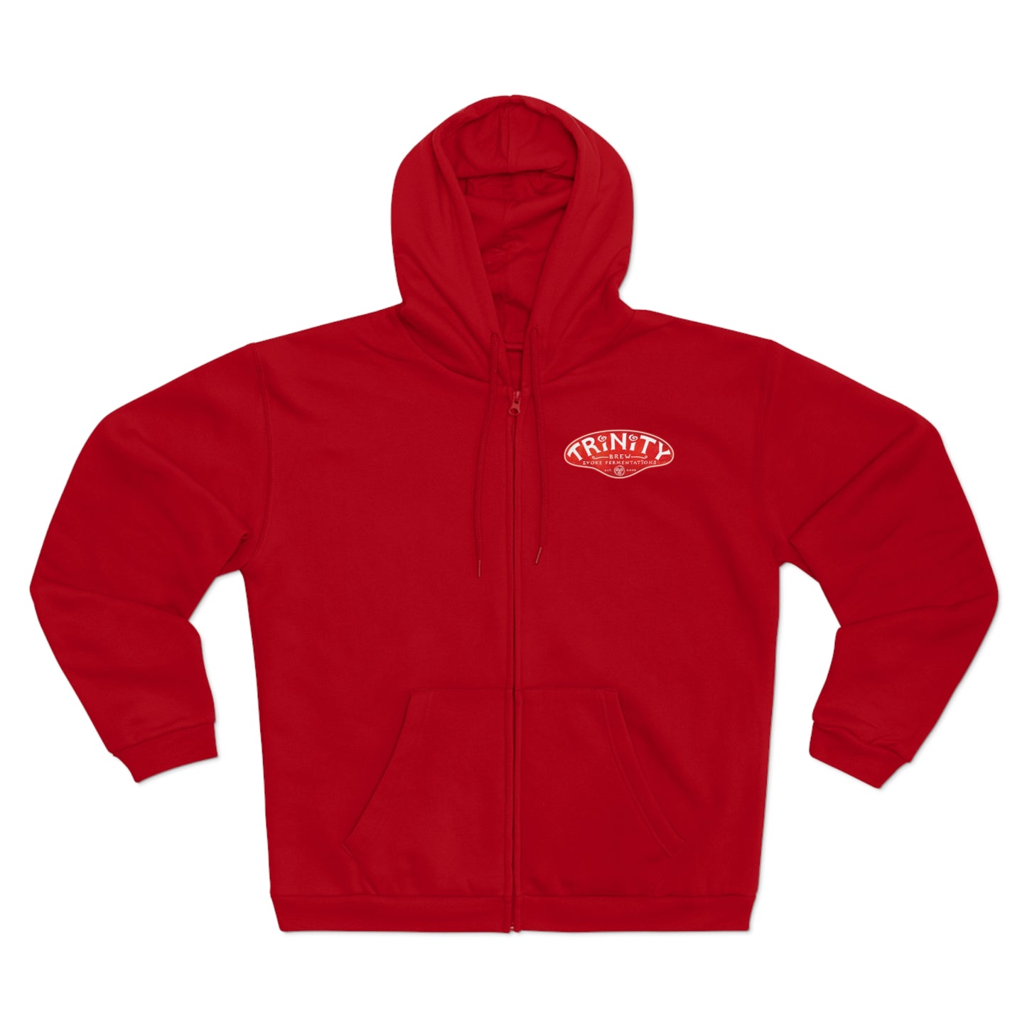 TRiNiTY Funky Reggae Beer - Unisex Hooded Zip Sweatshirt