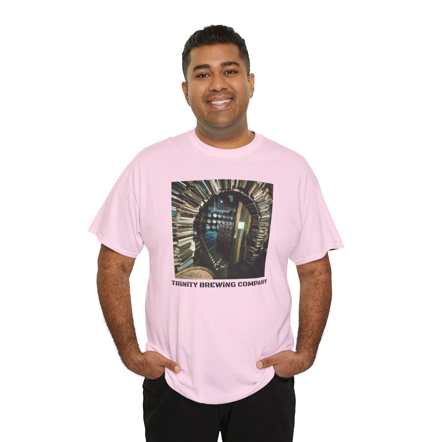 TRiNiTY Book Arch - Unisex Heavy Cotton Tee