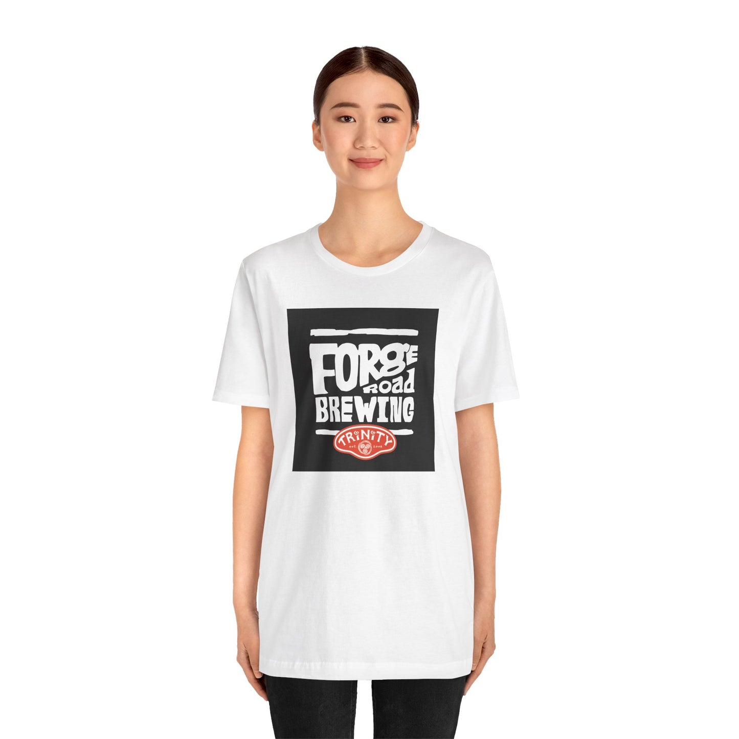 T2 Forge Road Brewery - Unisex Jersey Short Sleeve Tee