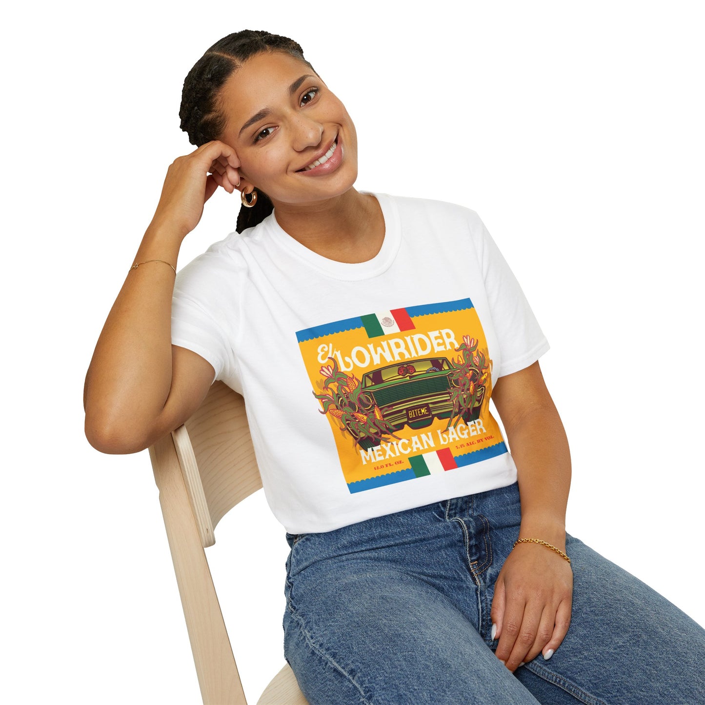 TRiNiTY Lowrider Mexican Lager - Unisex Softstyle T-Shirt