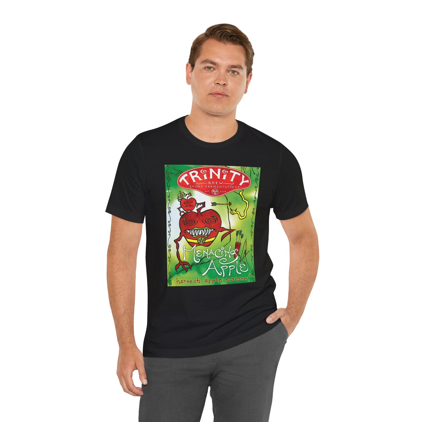 Menacing Apple Short Sleeve Tee