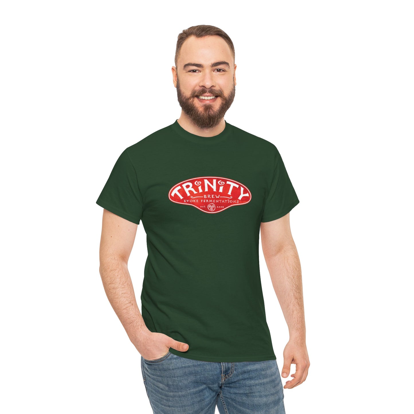 Classic TRiNiTY Logo T-Shirt - Unisex Heavy Cotton Tee