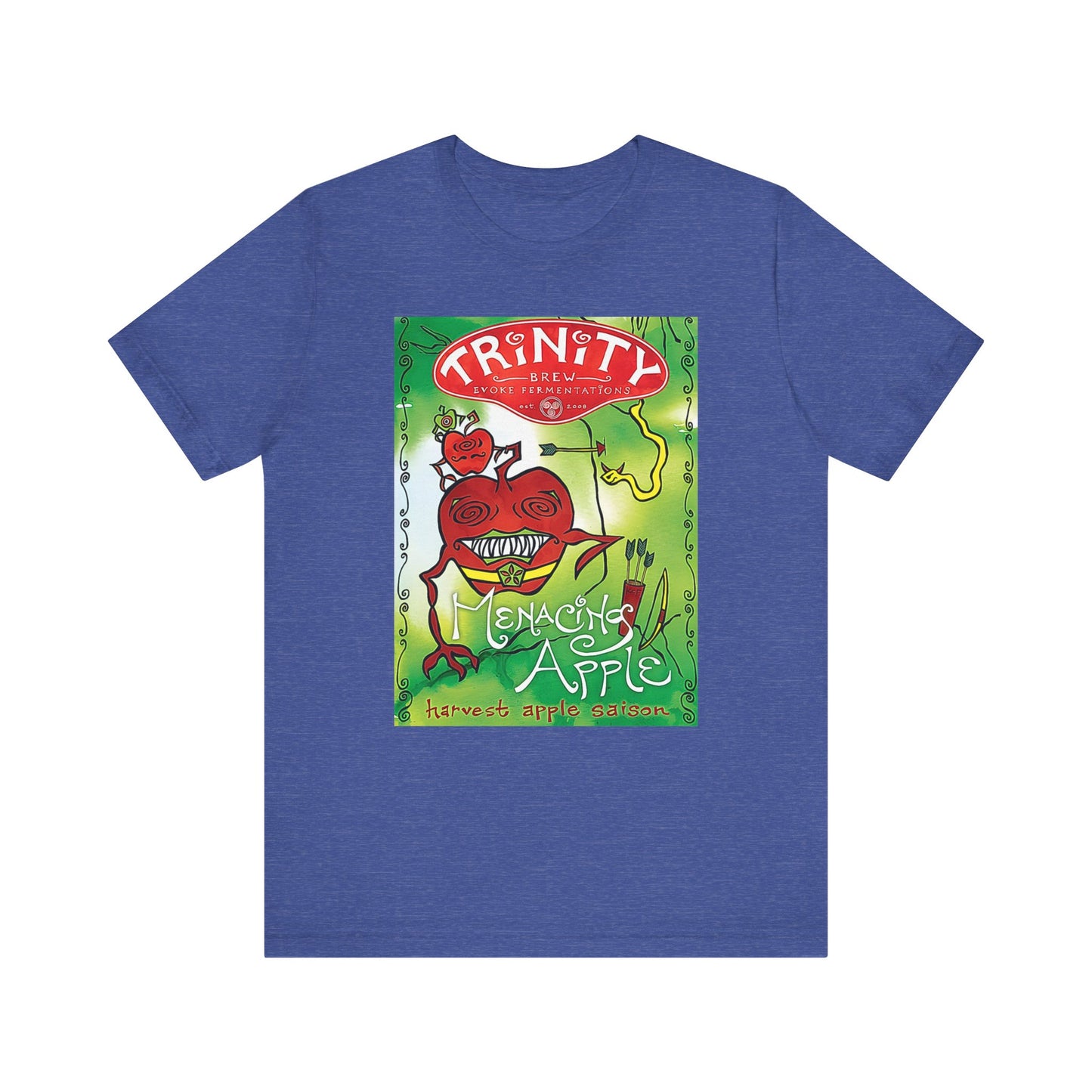 Menacing Apple Short Sleeve Tee