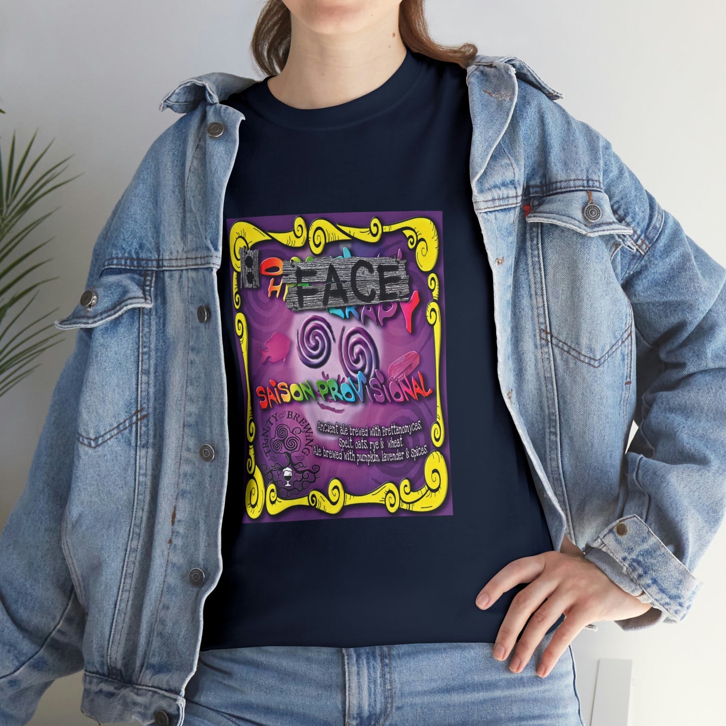 TRiNiTY Oh Face! - Unisex Heavy Cotton Tee