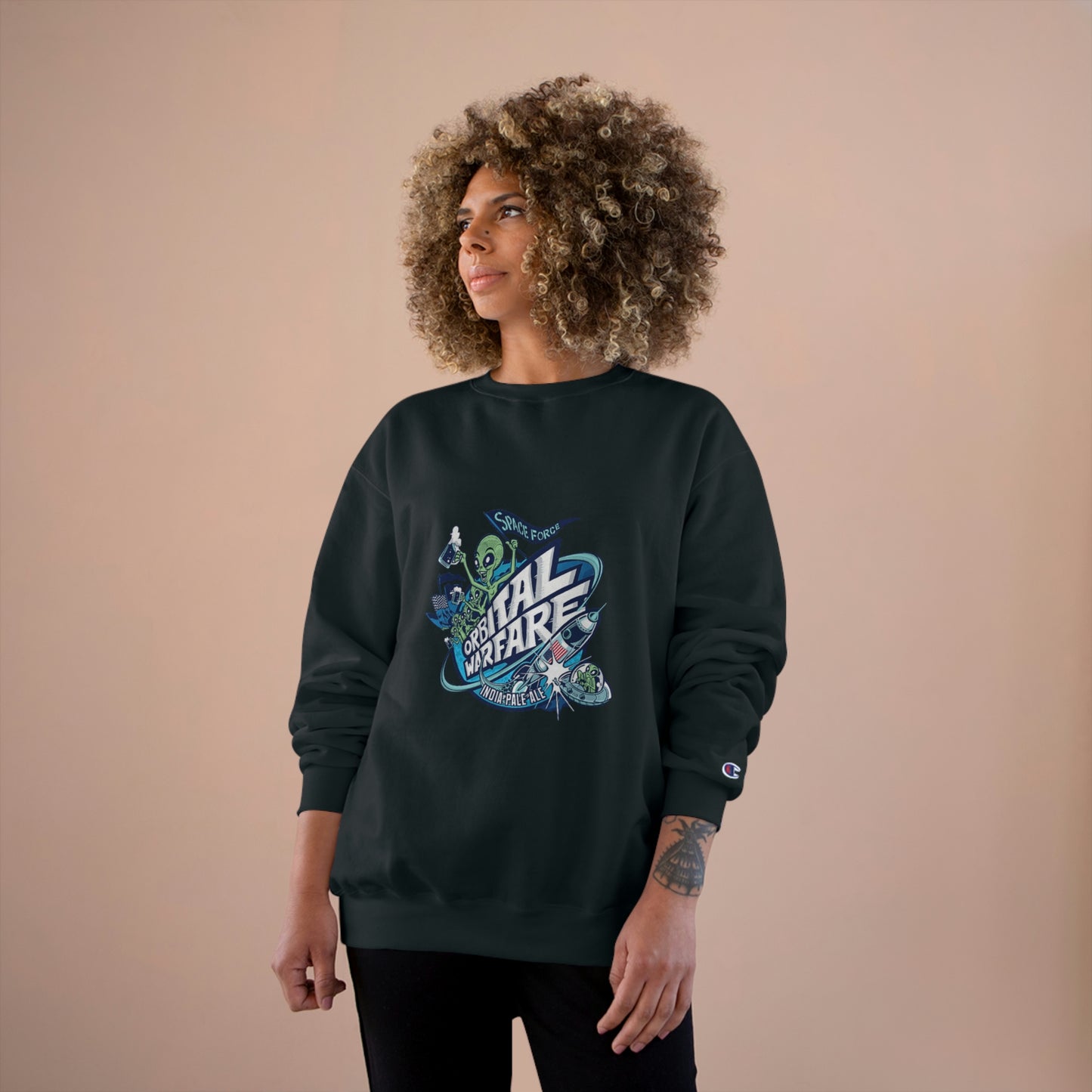 TRiNiTY Orbital Warfare IPA (Dark Colors) - Champion Sweatshirt