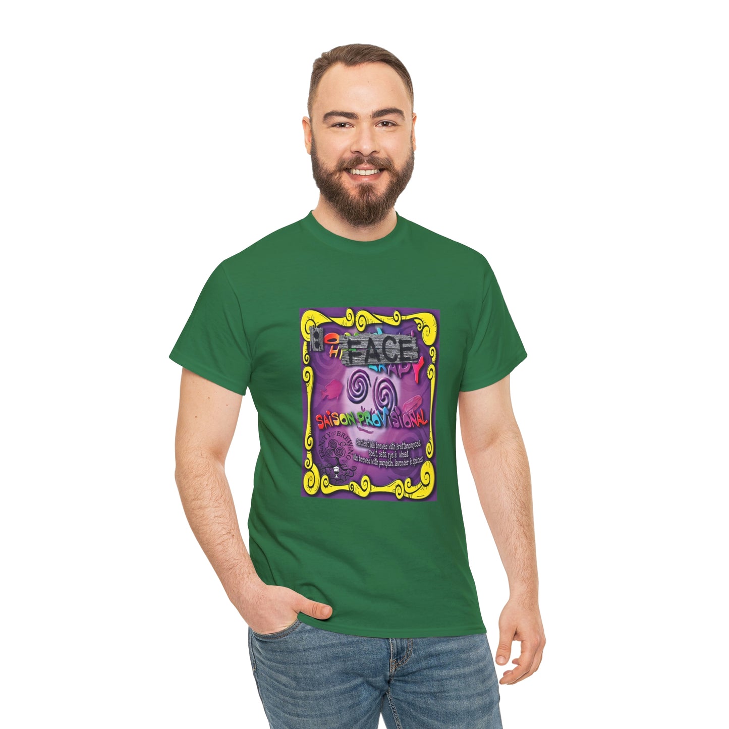TRiNiTY Oh Face! - Unisex Heavy Cotton Tee