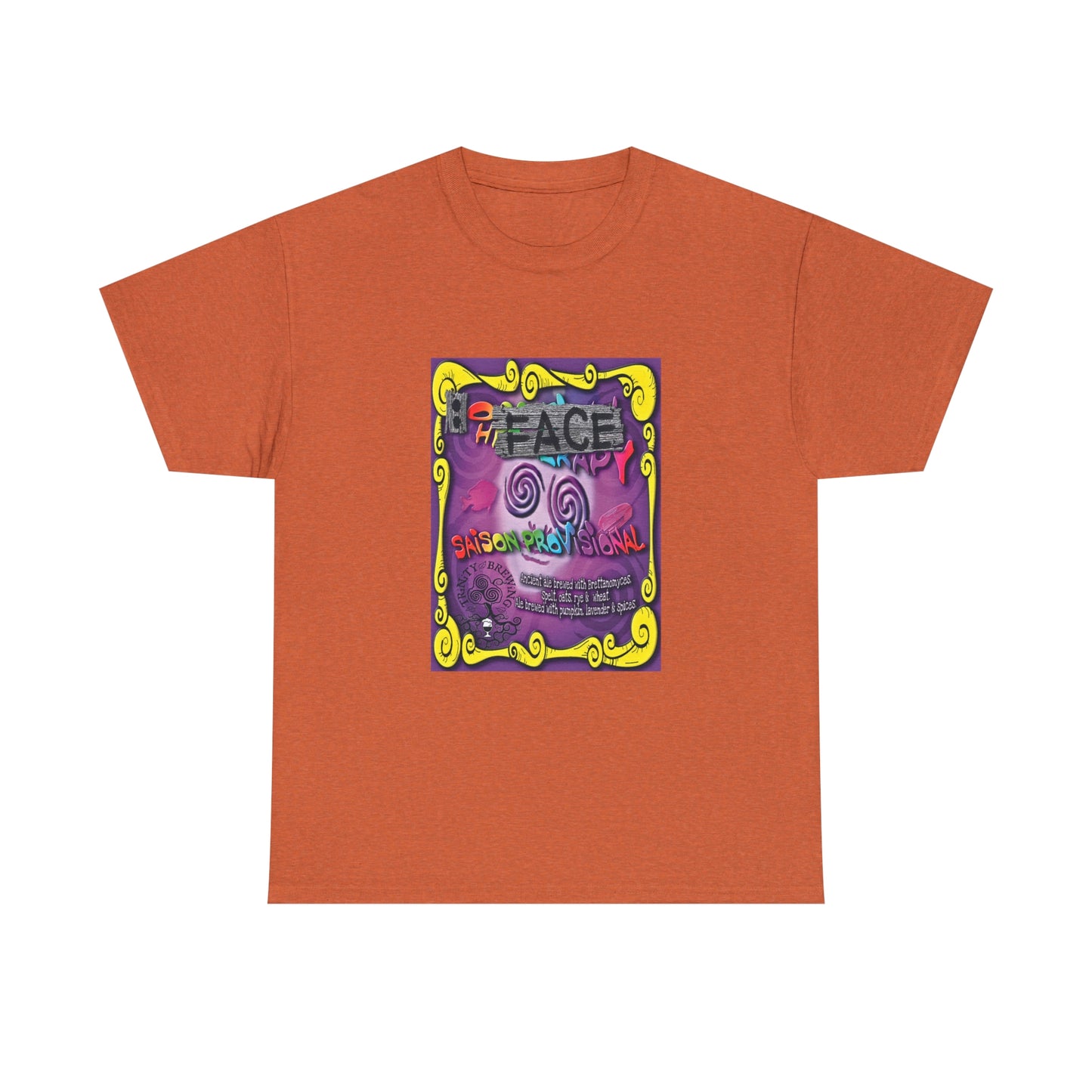 TRiNiTY Oh Face! - Unisex Heavy Cotton Tee