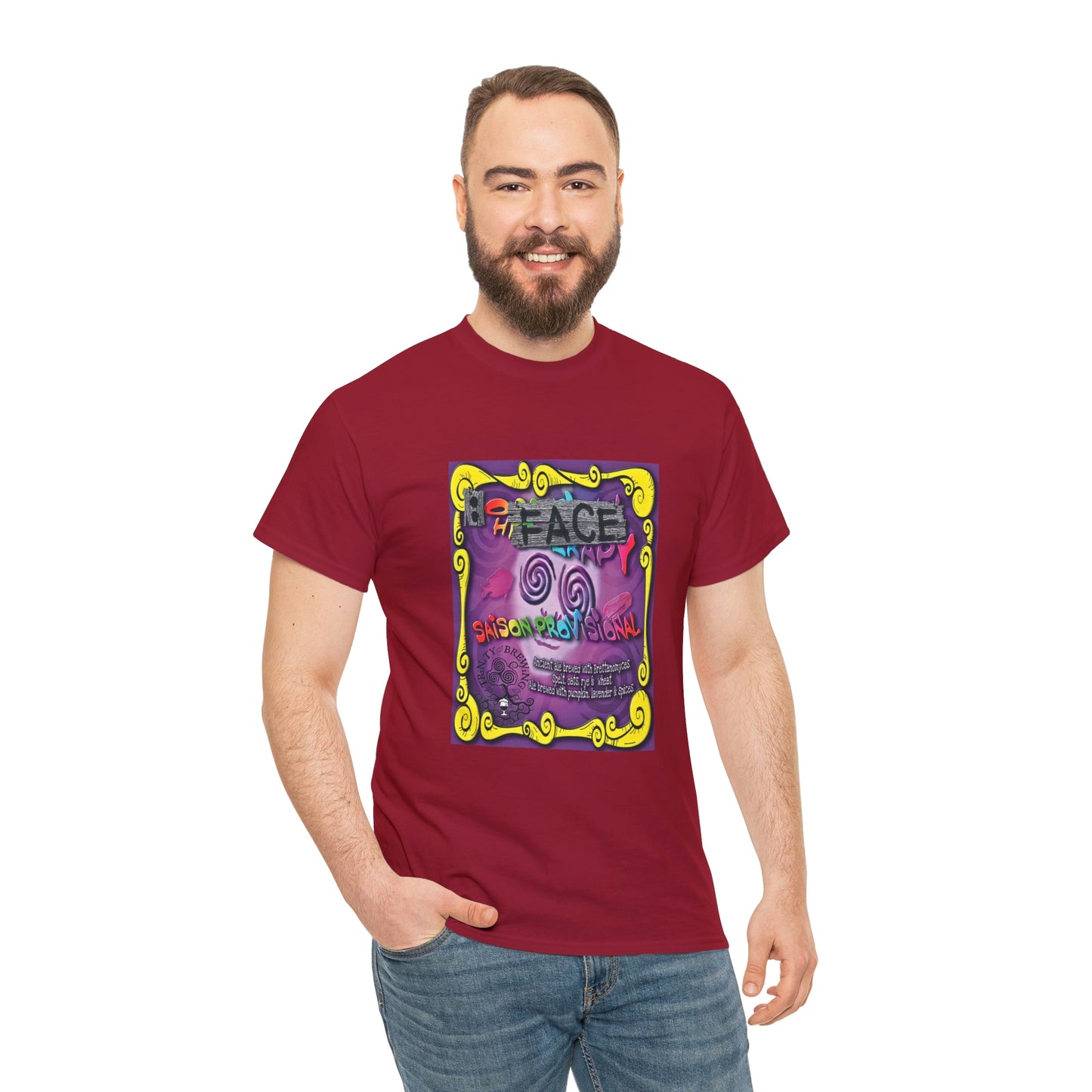 TRiNiTY Oh Face! - Unisex Heavy Cotton Tee