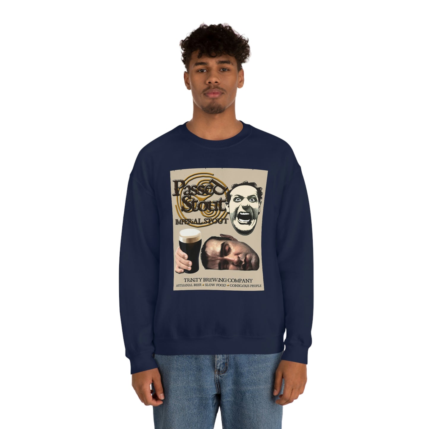 TRiNiTY Passed Stout Imperial Stout - Unisex Heavy Blend™ Crewneck Sweatshirt