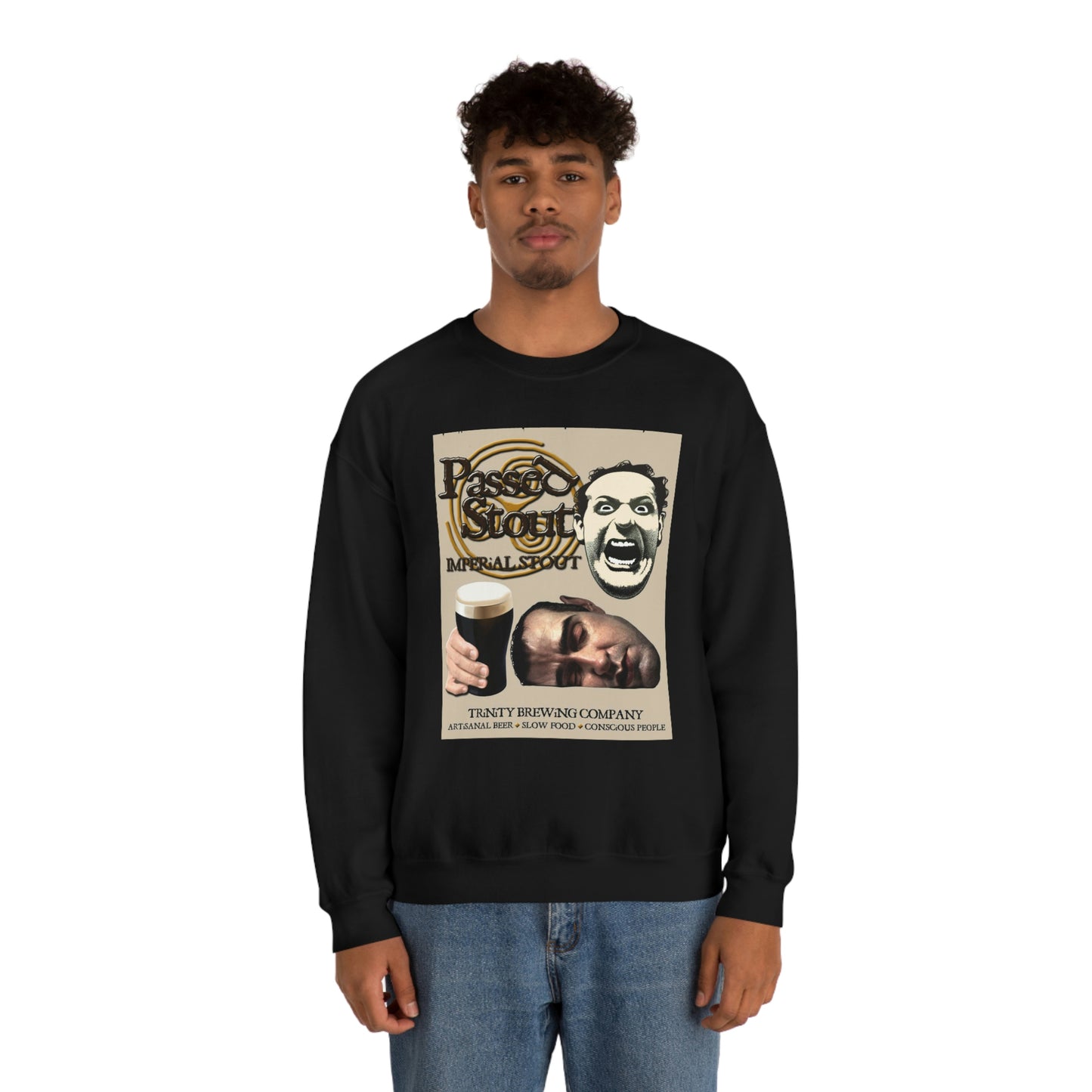 TRiNiTY Passed Stout Imperial Stout - Unisex Heavy Blend™ Crewneck Sweatshirt