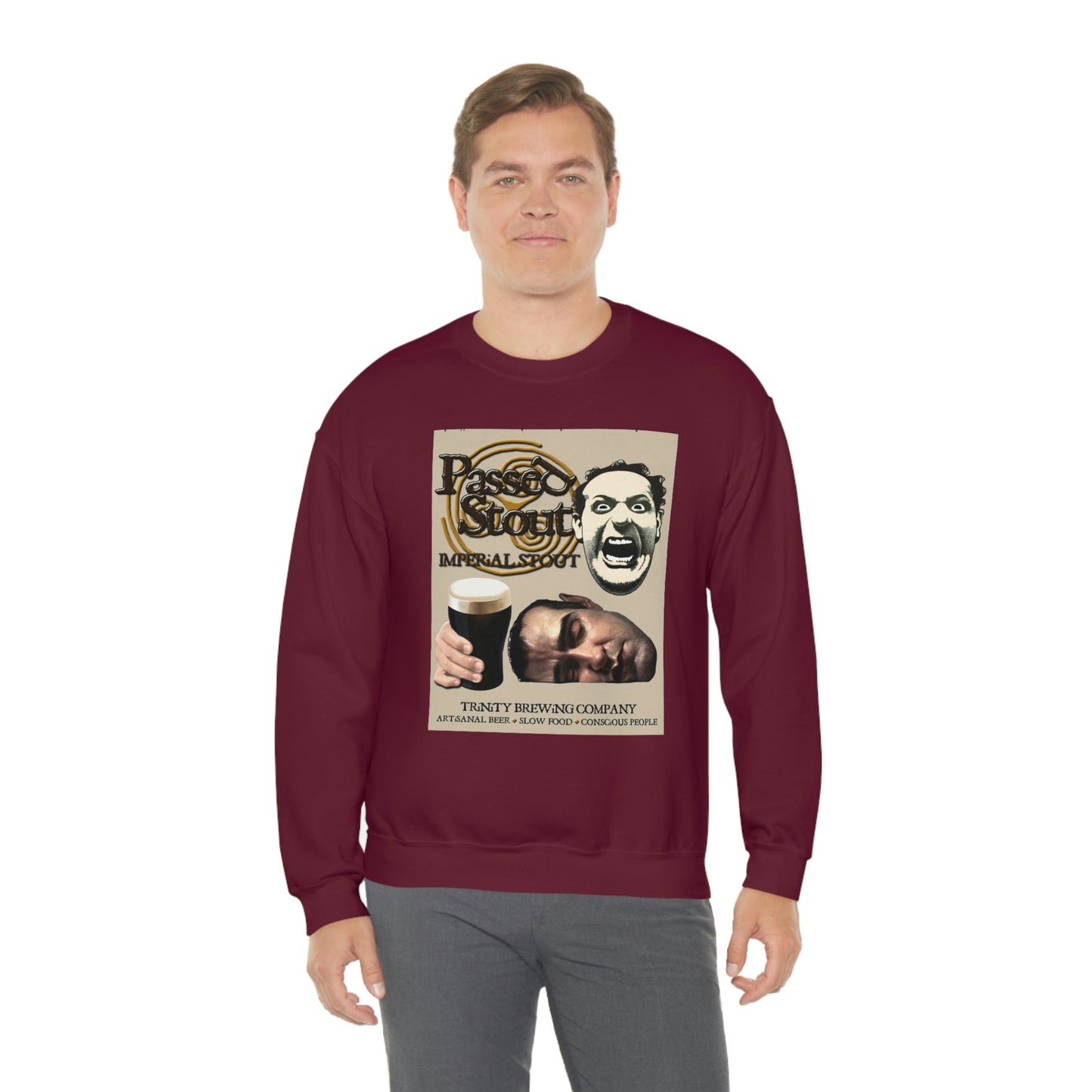 TRiNiTY Passed Stout Imperial Stout - Unisex Heavy Blend™ Crewneck Sweatshirt