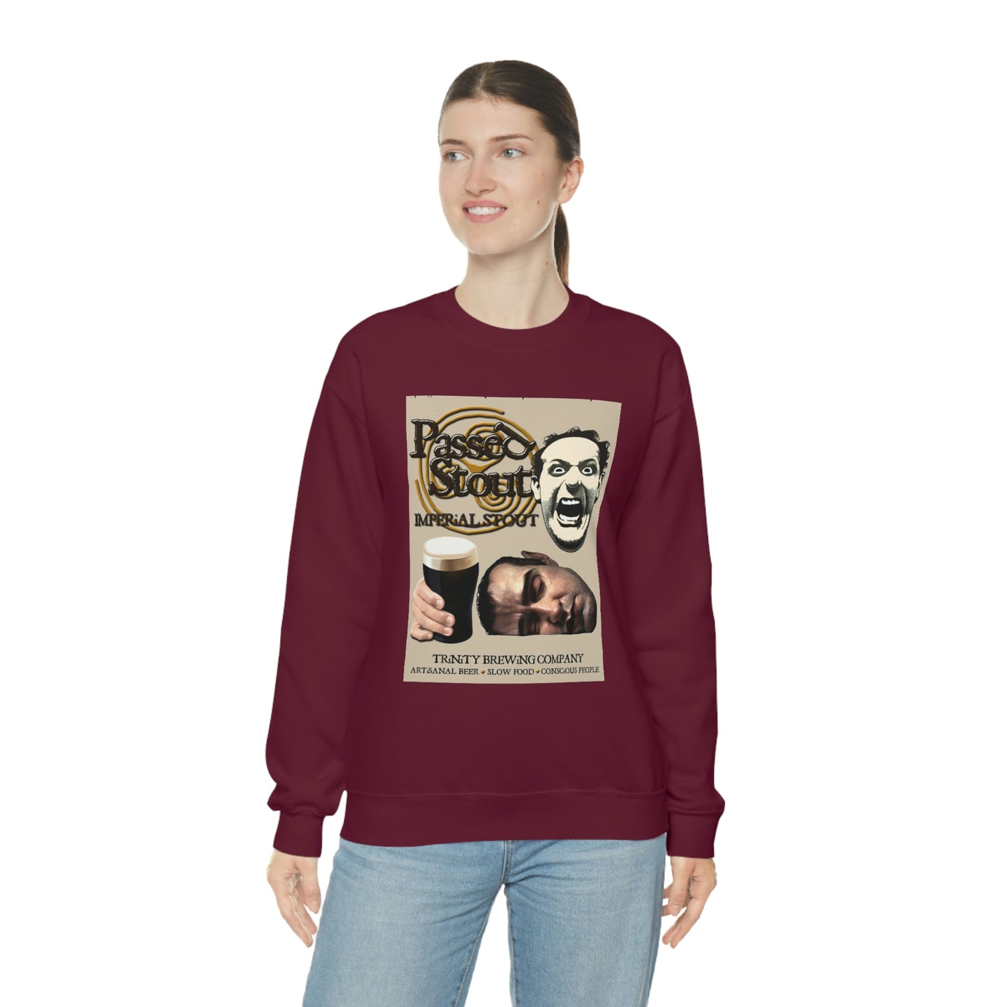 TRiNiTY Passed Stout Imperial Stout - Unisex Heavy Blend™ Crewneck Sweatshirt