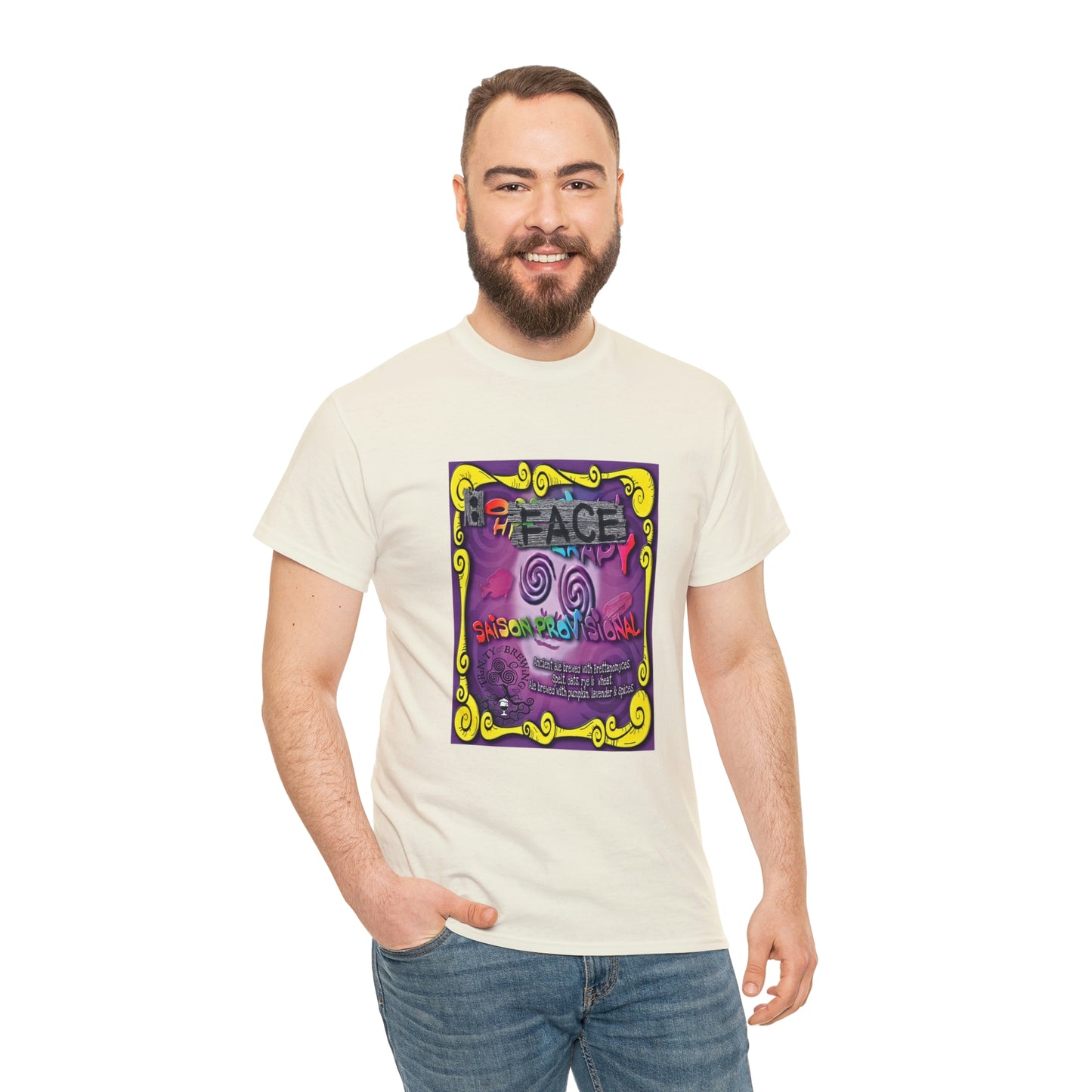 TRiNiTY Oh Face! - Unisex Heavy Cotton Tee