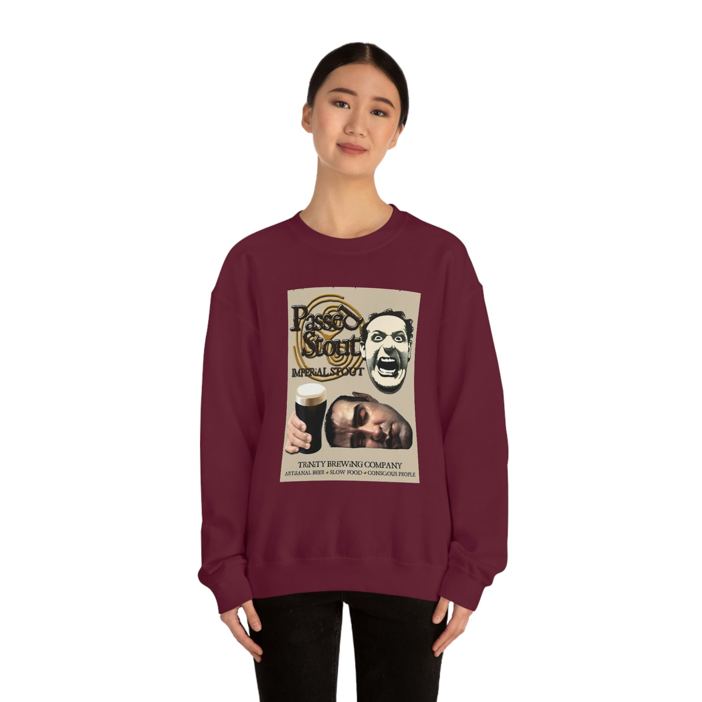 TRiNiTY Passed Stout Imperial Stout - Unisex Heavy Blend™ Crewneck Sweatshirt
