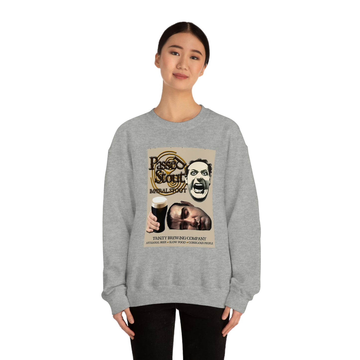 TRiNiTY Passed Stout Imperial Stout - Unisex Heavy Blend™ Crewneck Sweatshirt
