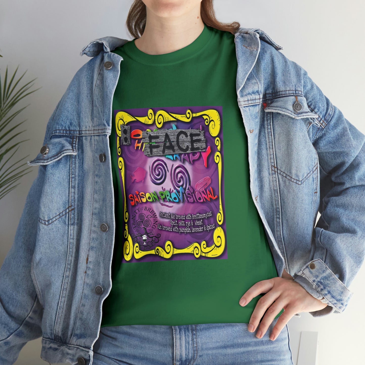 TRiNiTY Oh Face! - Unisex Heavy Cotton Tee