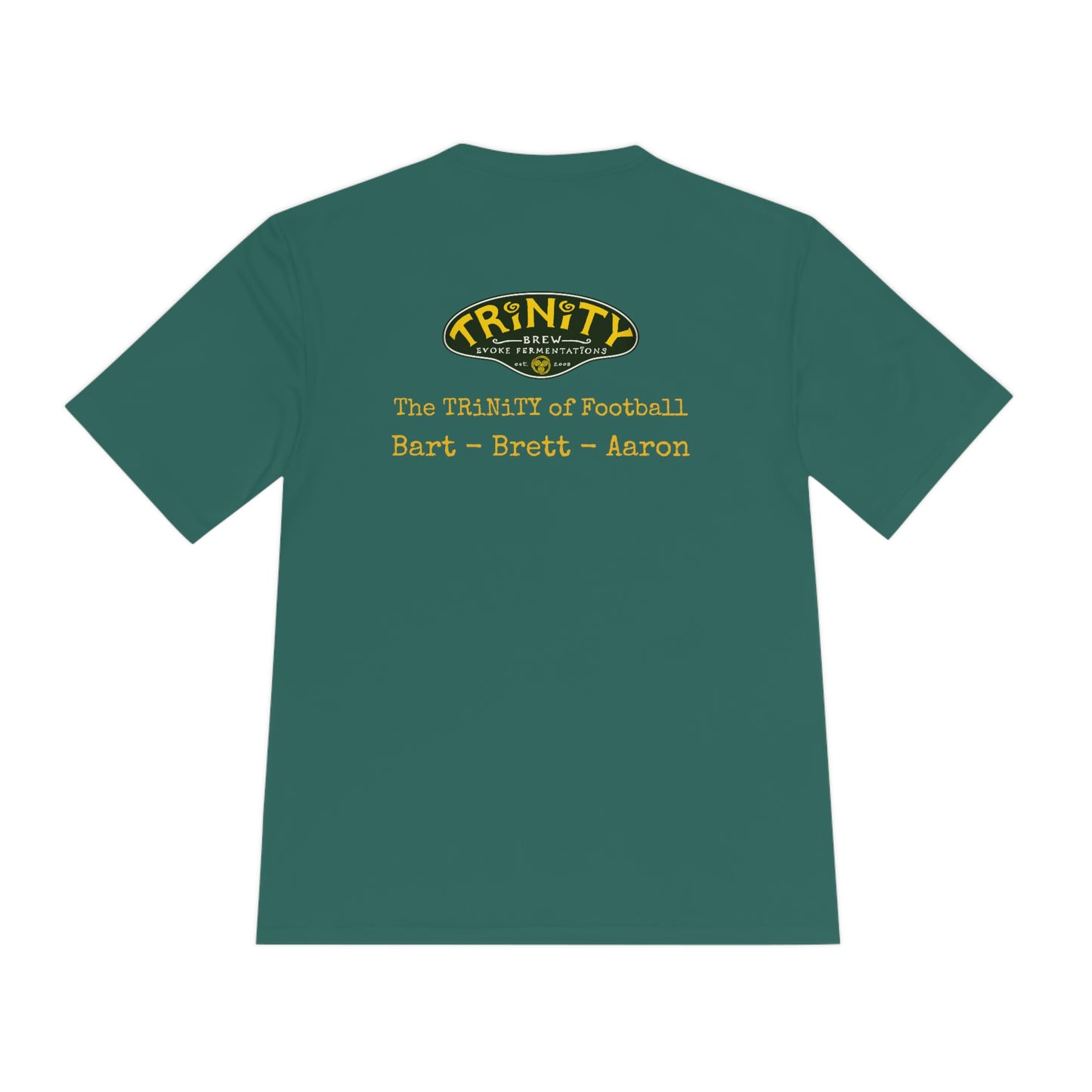 TRiNiTY of Football! Green Bay Packers Unisex Moisture Wicking Tee
