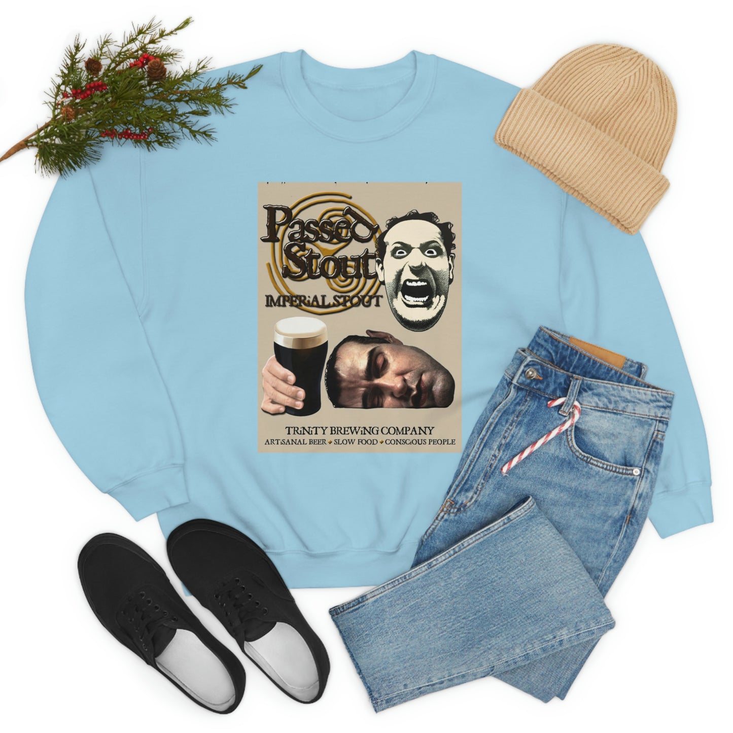 TRiNiTY Passed Stout Imperial Stout - Unisex Heavy Blend™ Crewneck Sweatshirt