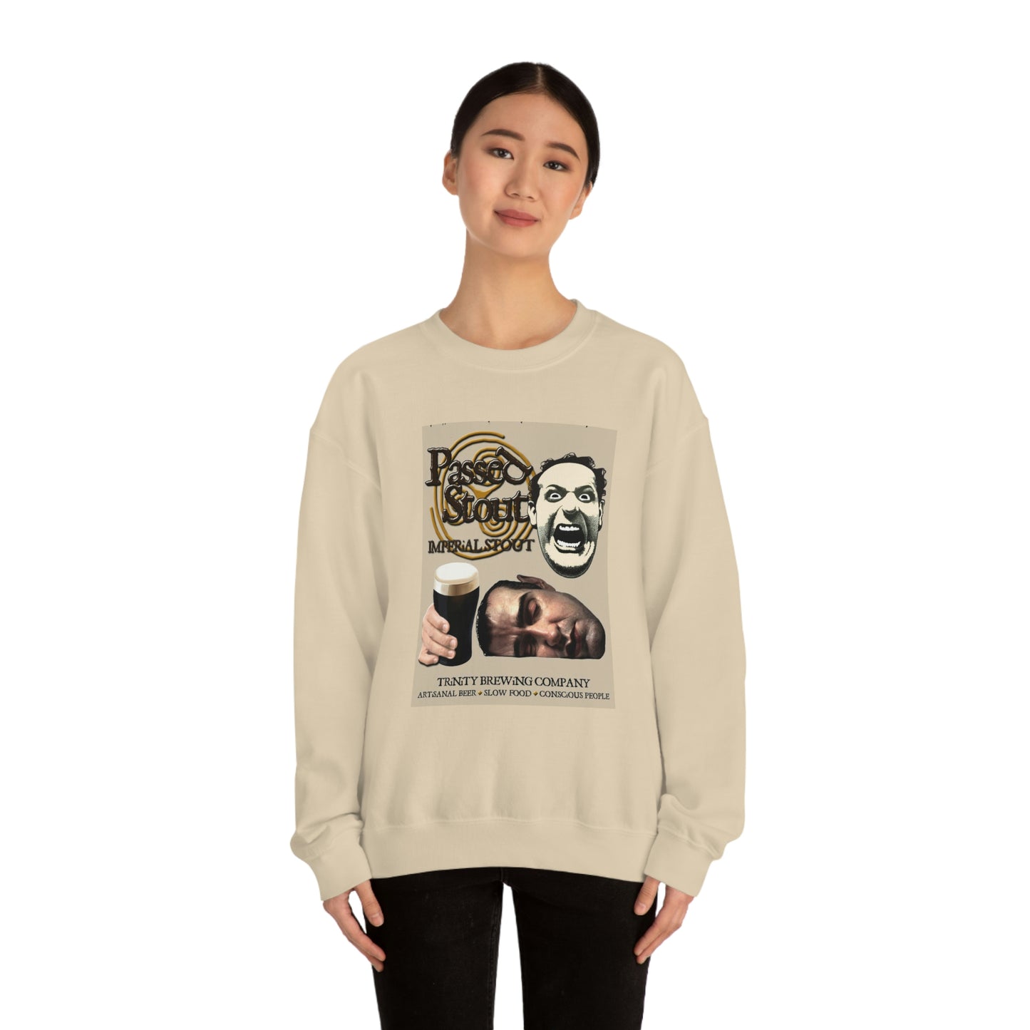 TRiNiTY Passed Stout Imperial Stout - Unisex Heavy Blend™ Crewneck Sweatshirt