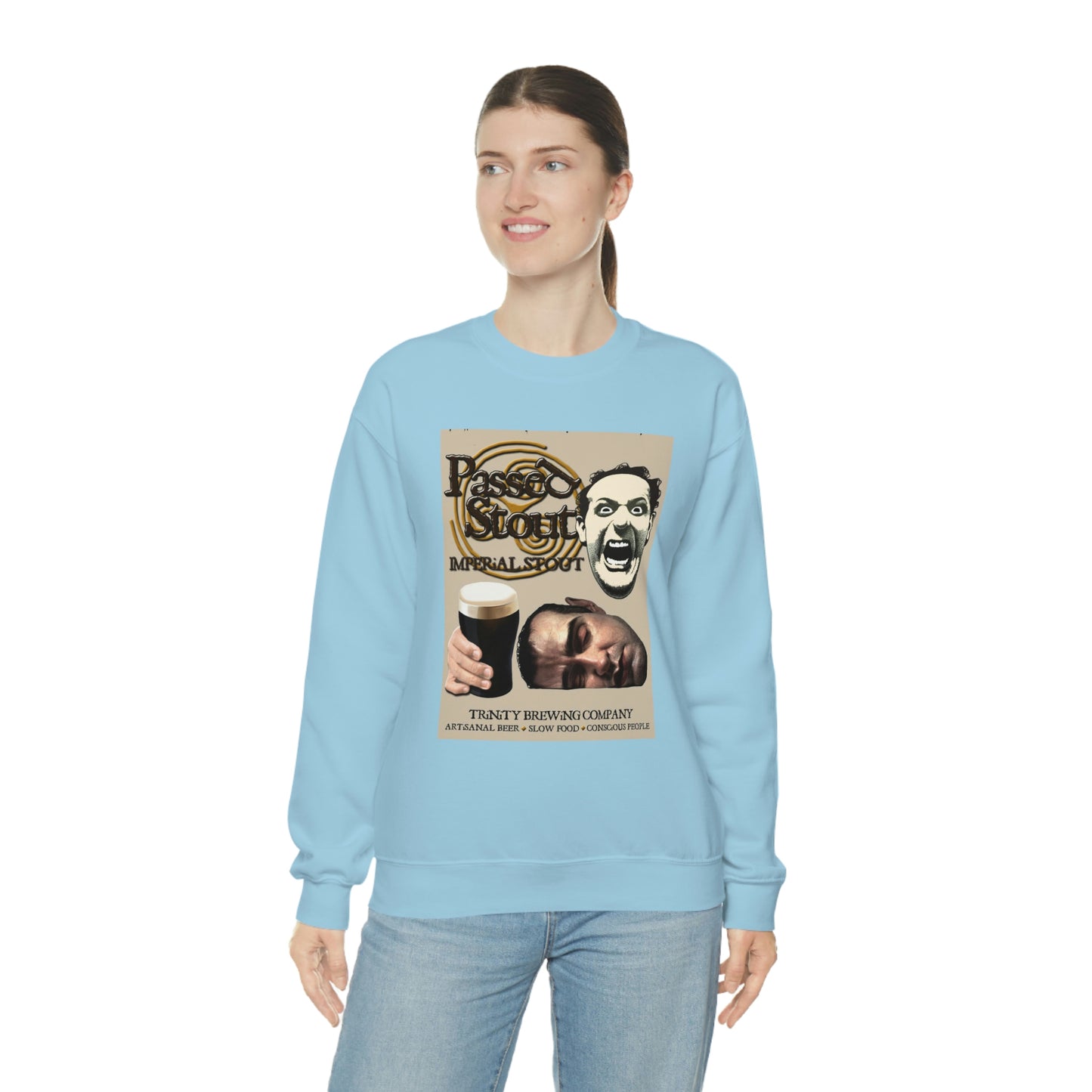 TRiNiTY Passed Stout Imperial Stout - Unisex Heavy Blend™ Crewneck Sweatshirt
