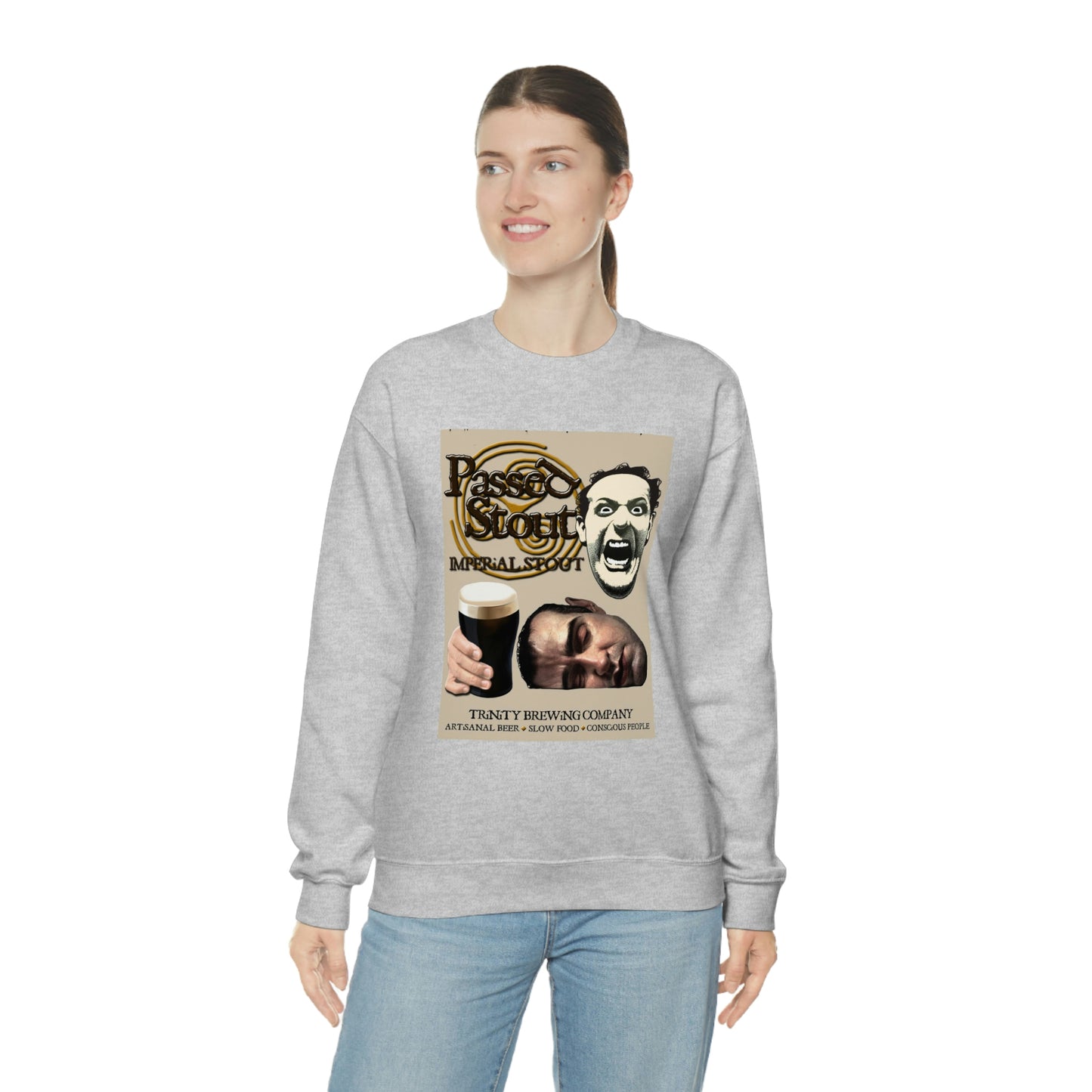 TRiNiTY Passed Stout Imperial Stout - Unisex Heavy Blend™ Crewneck Sweatshirt