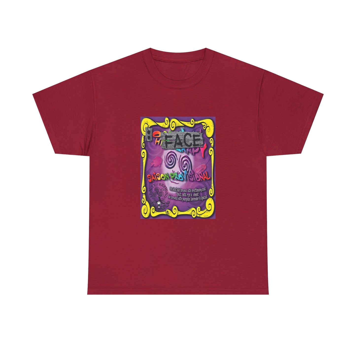 TRiNiTY Oh Face! - Unisex Heavy Cotton Tee