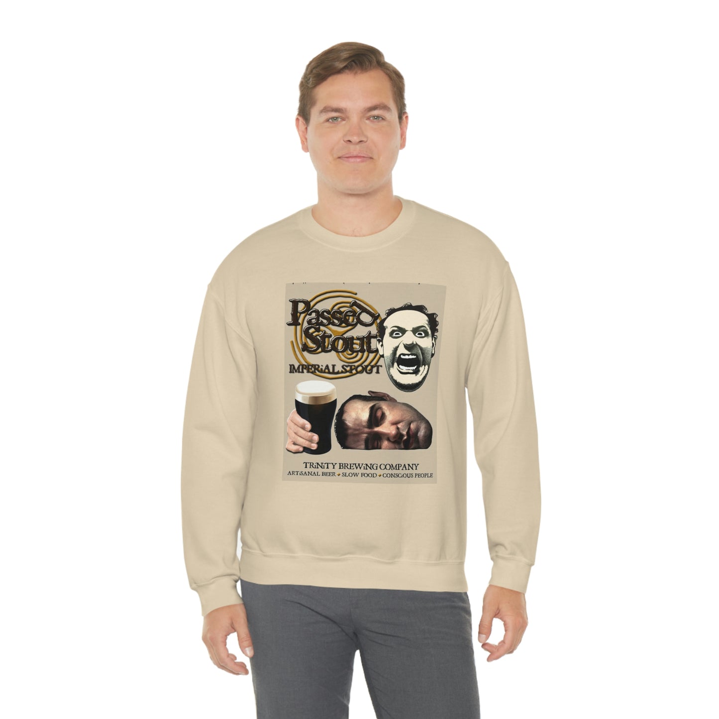 TRiNiTY Passed Stout Imperial Stout - Unisex Heavy Blend™ Crewneck Sweatshirt