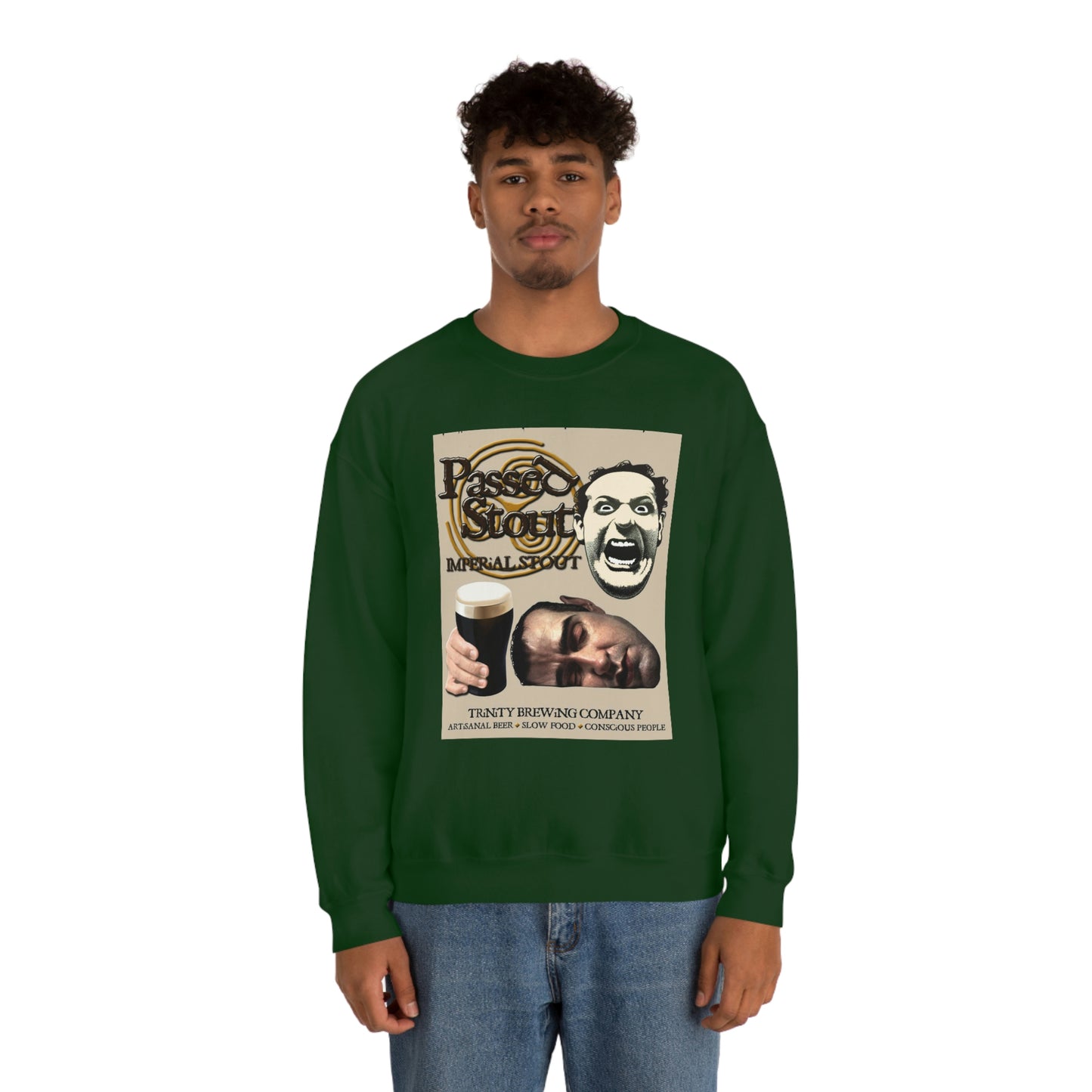 TRiNiTY Passed Stout Imperial Stout - Unisex Heavy Blend™ Crewneck Sweatshirt