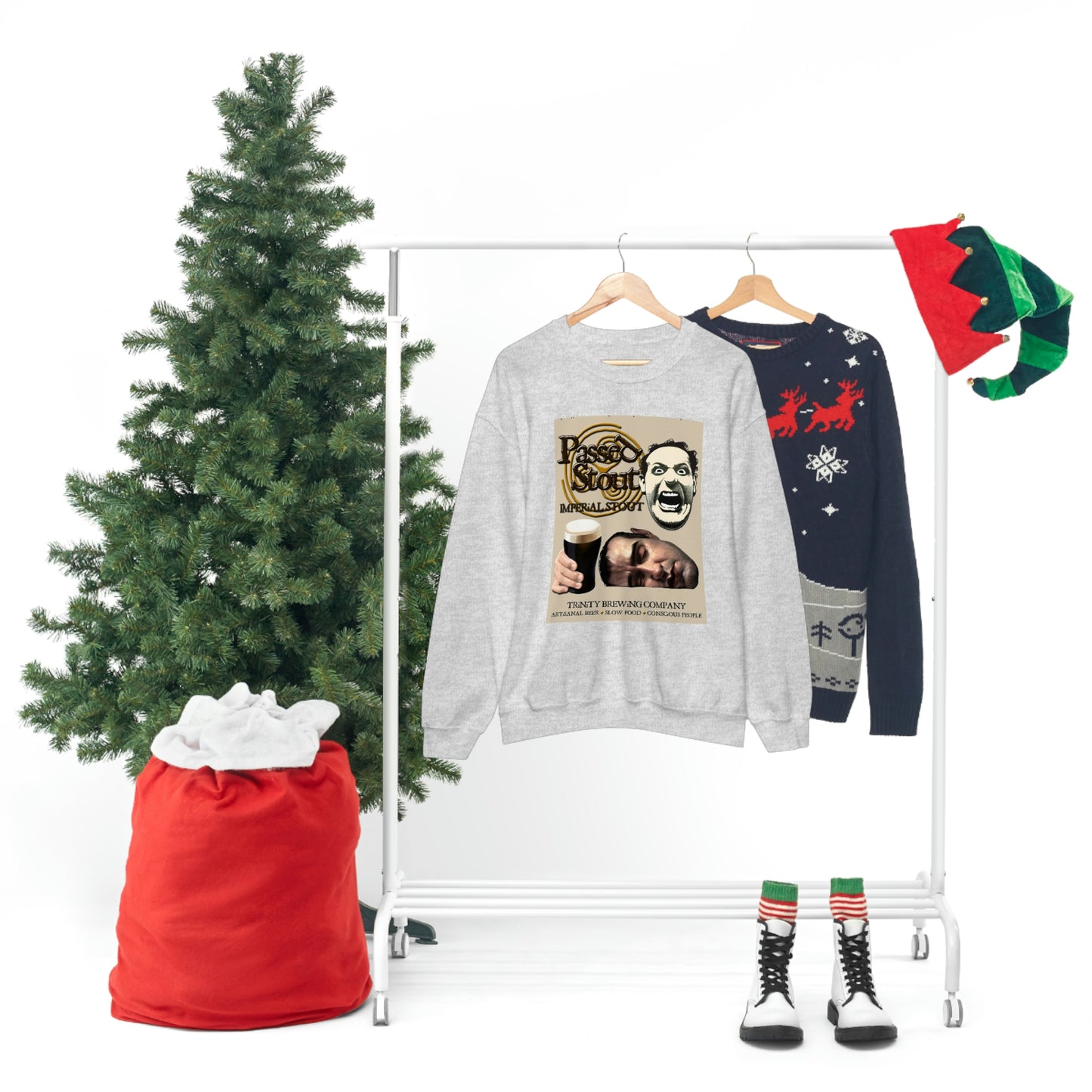 TRiNiTY Passed Stout Imperial Stout - Unisex Heavy Blend™ Crewneck Sweatshirt