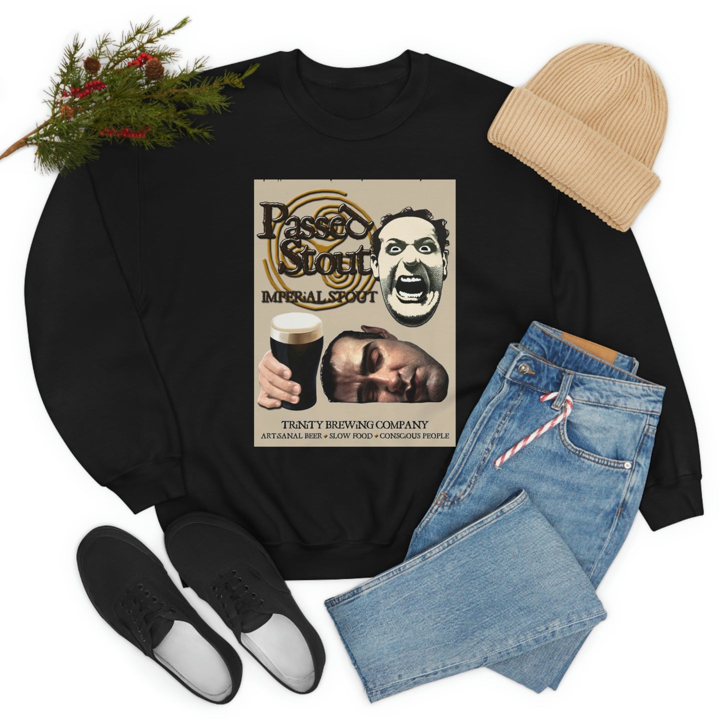 TRiNiTY Passed Stout Imperial Stout - Unisex Heavy Blend™ Crewneck Sweatshirt
